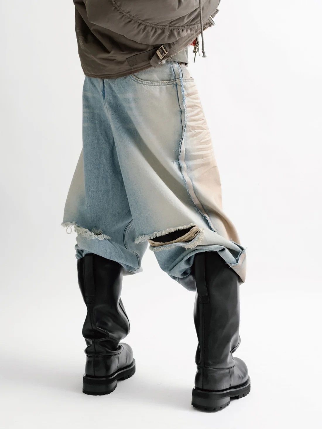 PROJECT G/R PROJECT G/R TWO FACED DENIM PANTS Size 3 Size US 32 / EU 48 - 6 Thumbnail