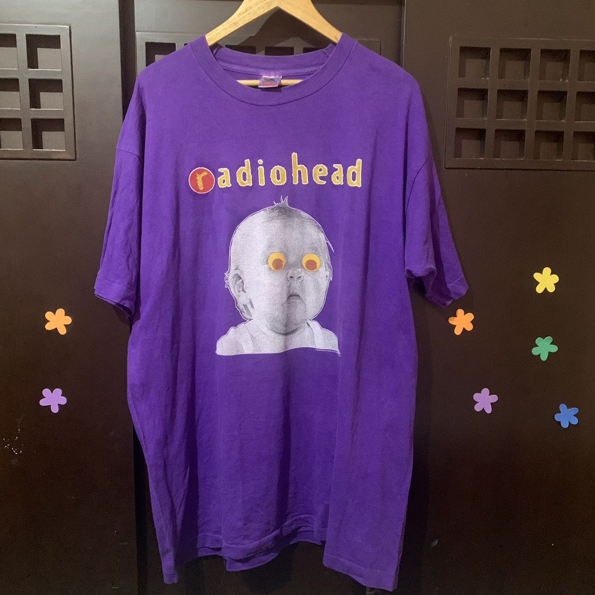 Band Tees × Vintage Radiohead Pablo Honey Tour Vintage 90s Size US XL / EU 56 / 4 - 1 Thumbnail