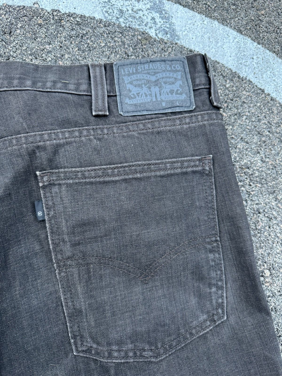 Jean × Levi's × Vintage Vintage Levi’s 513 Black Tab Y2K Size US 38 / EU 54 - 6 Thumbnail