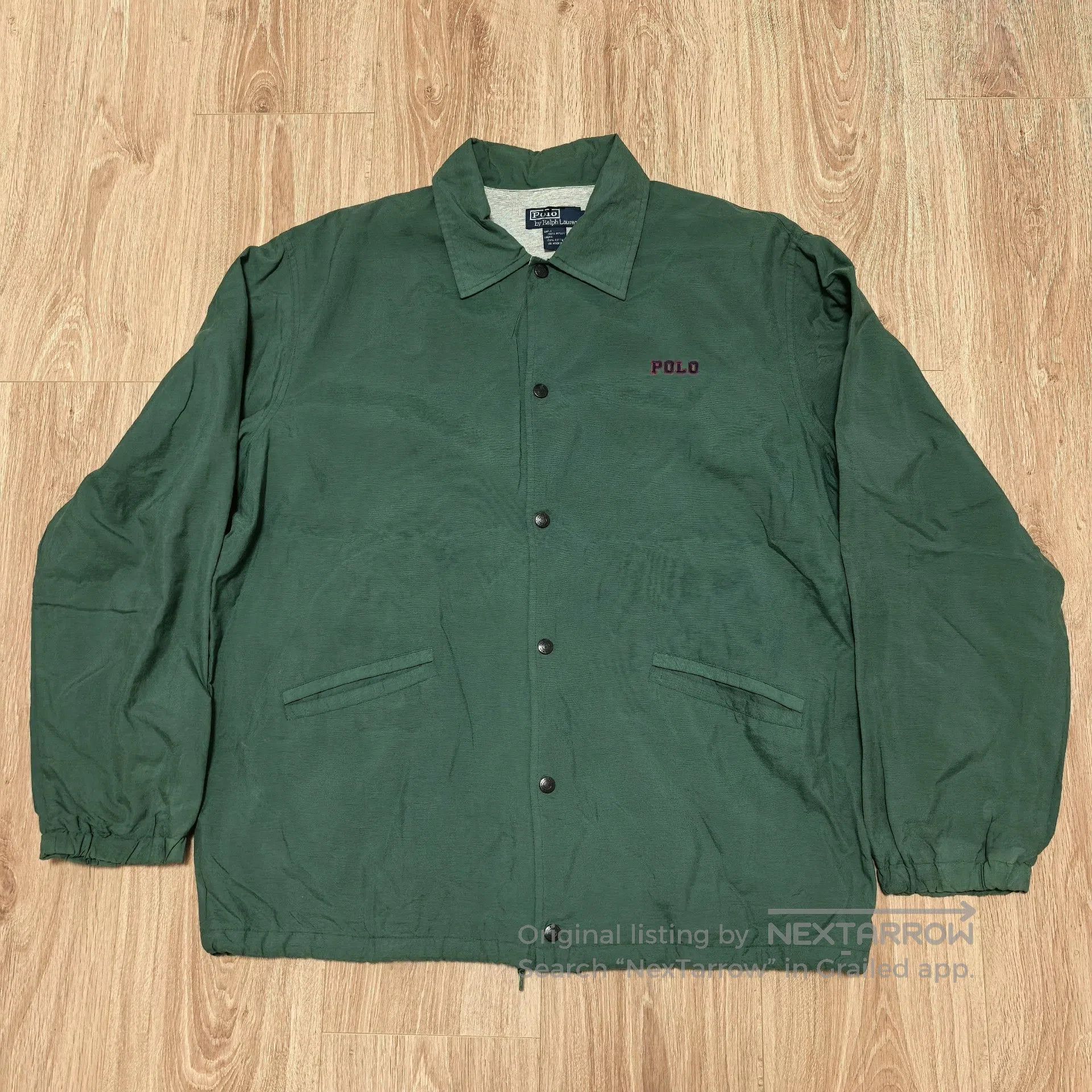 Vintage Vintage 90s Polo Ralph Lauren Coach Jacket. Size US M / EU 48-50 / 2 - 1 Thumbnail