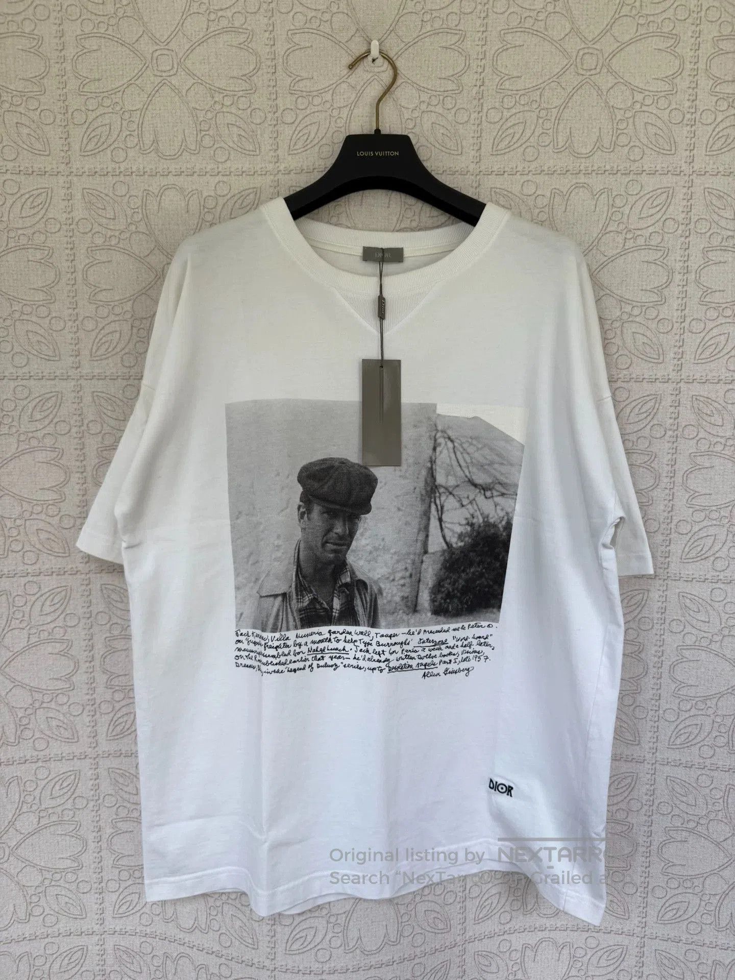 Dior dior x jack kerouac logo short sleeve shirt. Size US M / EU 48-50 / 2 - 1 Thumbnail