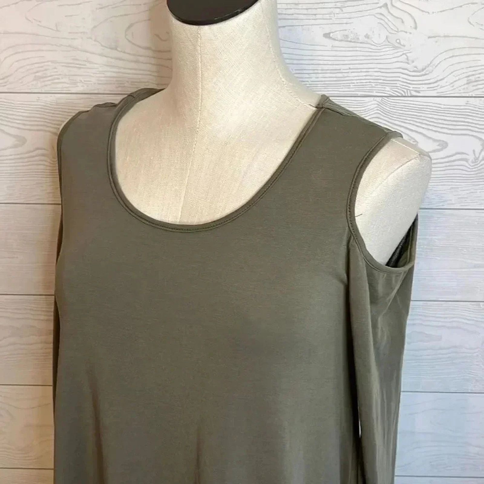 Other ALYA moss cold shoulder swing dress Size Medium Size M / US 6-8 / IT 42-44 - 5 Thumbnail