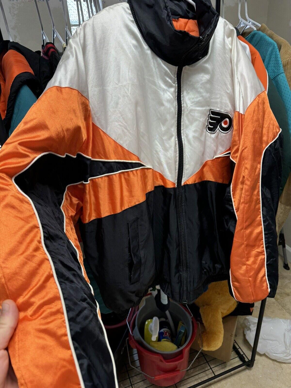 NHL × Pro Player × Vintage Vintage NHL Philadelphia Flyers Pro Player Jacket Size US XL / EU 56 / 4 - 5 Thumbnail
