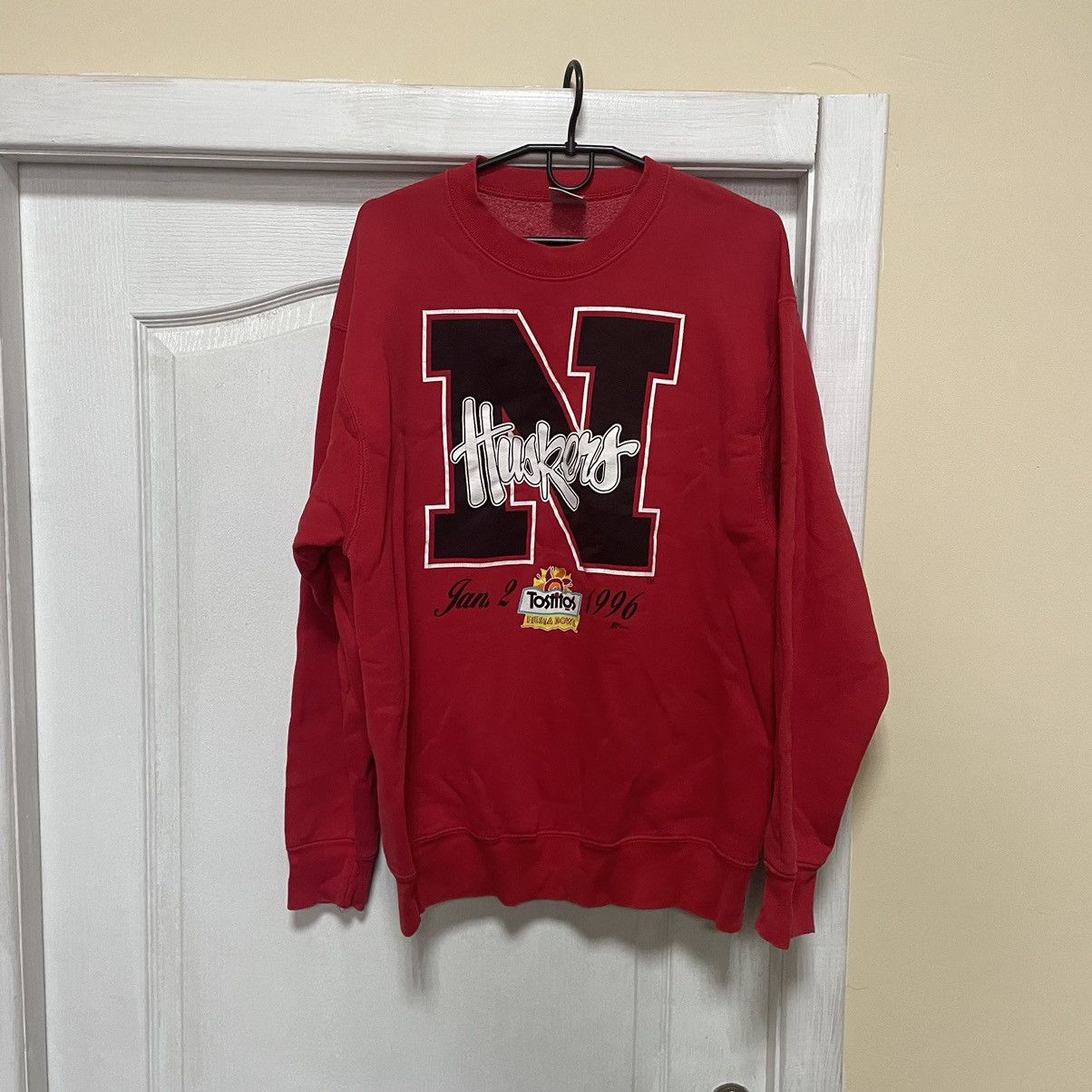 Pro Player × Vintage Nebraska Huskers 80s Cornhuskers Vintage 90s Sweatshirt Size US L / EU 52-54 / 3 - 1 Thumbnail
