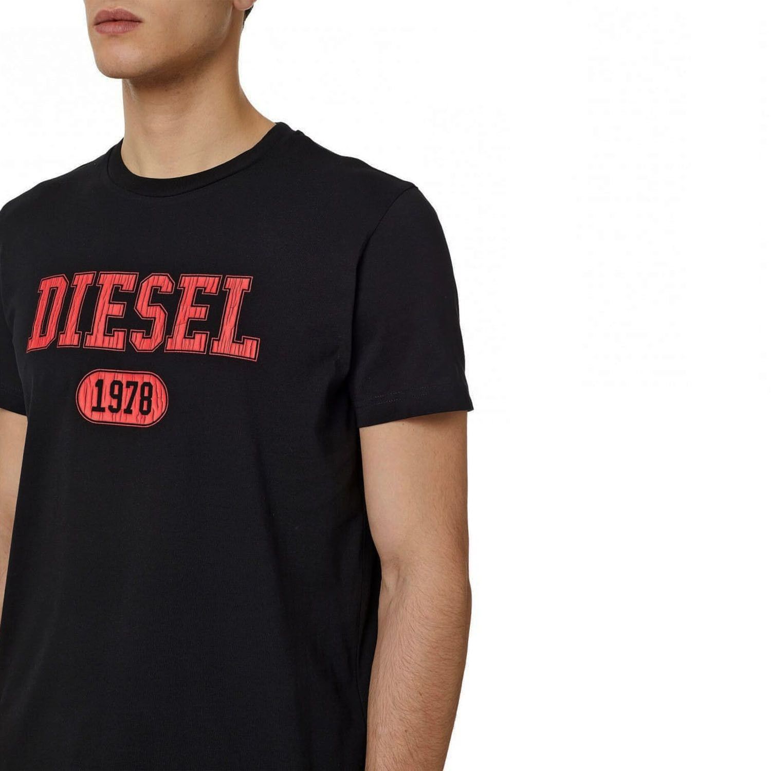 Diesel Diesel T-Shirt Big Red Logo model T-DIEGOR Size US M / EU 48-50 / 2 - 2 Thumbnail