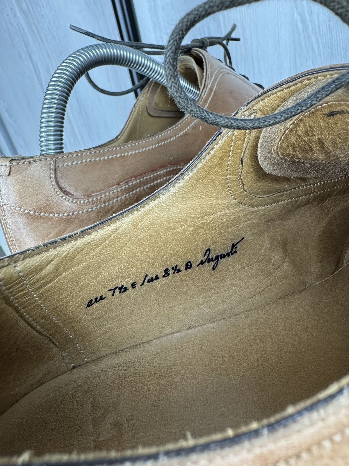 Bally Bally Brown Beige formsl oxford derby leather shoes us 8.5 Size US 8.5 / EU 41-42 - 18 Thumbnail