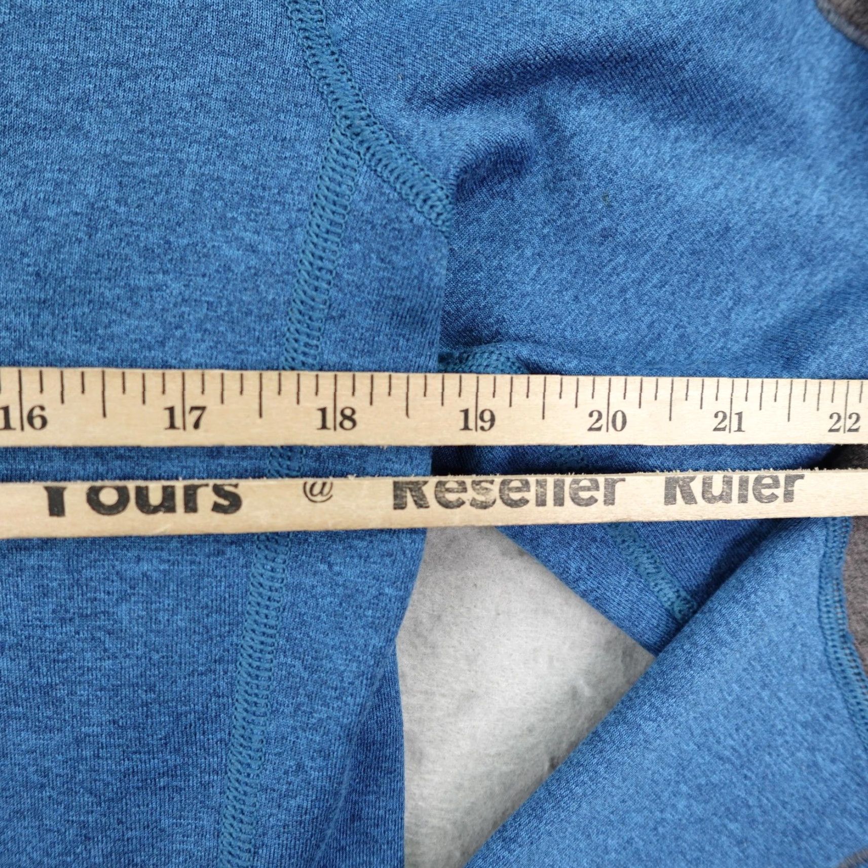 Vintage LL Bean Hoodie Mens Medium Blue Gray 1/2 Zip Fleece Hooded Tech Jacket Sweater Size US M / EU 48-50 / 2 - 7 Thumbnail