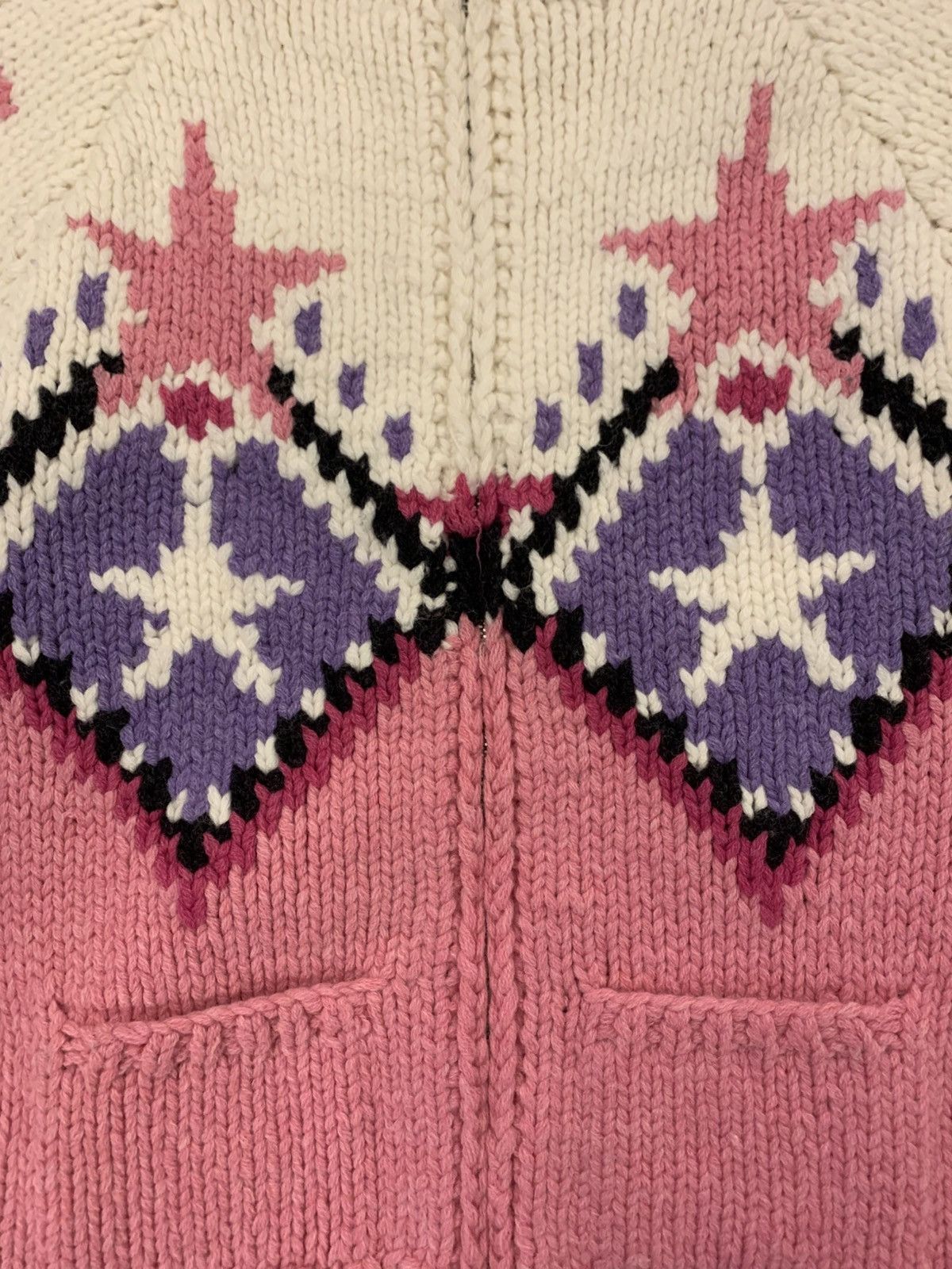Miu Miu Miu Miu Shetland “Petalo” Heavy Knit Zip Cardigan –(UK 6–8) Size S / US 4 / IT 40 - 12 Thumbnail