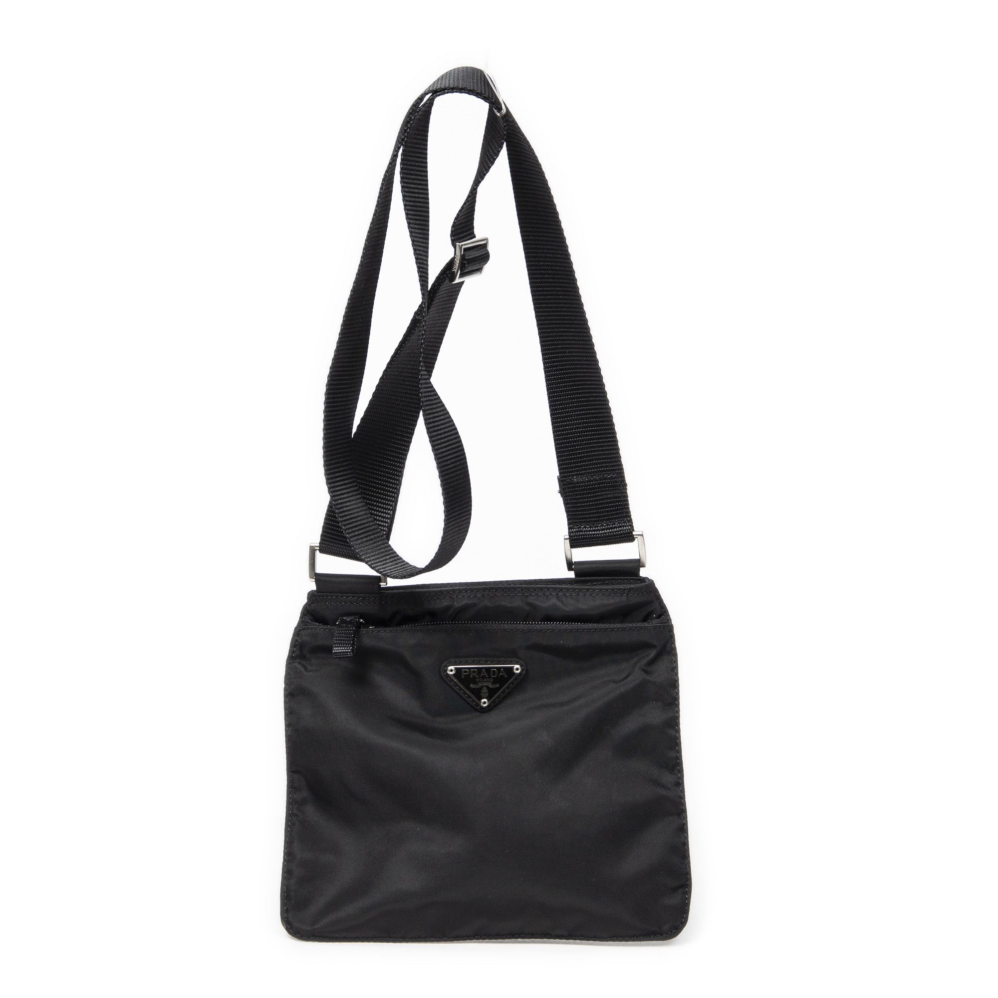 Prada Small Square Zip Crossbody Size ONE SIZE - 1 Thumbnail