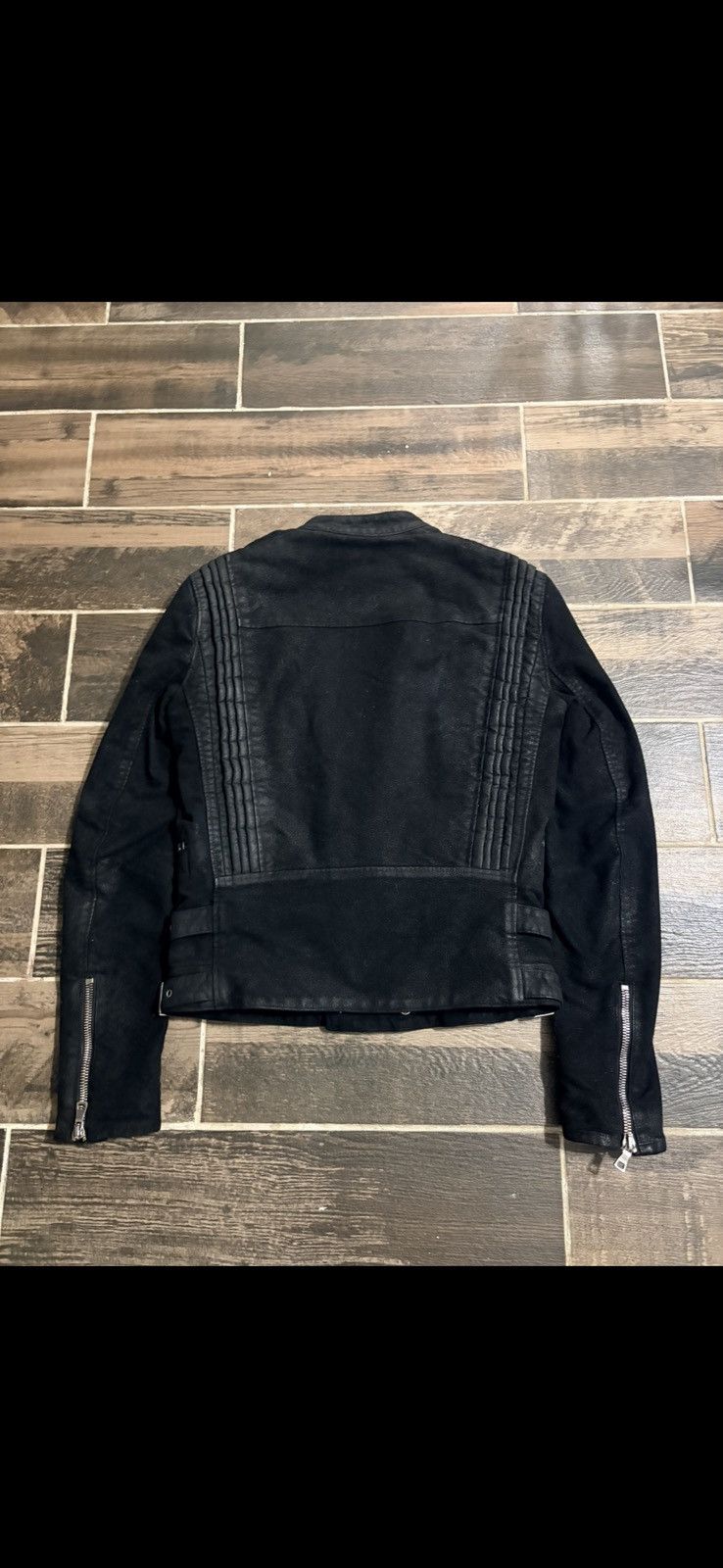 Balmain Balmain FW14 Motto Moleskin Jacket Size US S / EU 44-46 / 1 - 2 Thumbnail