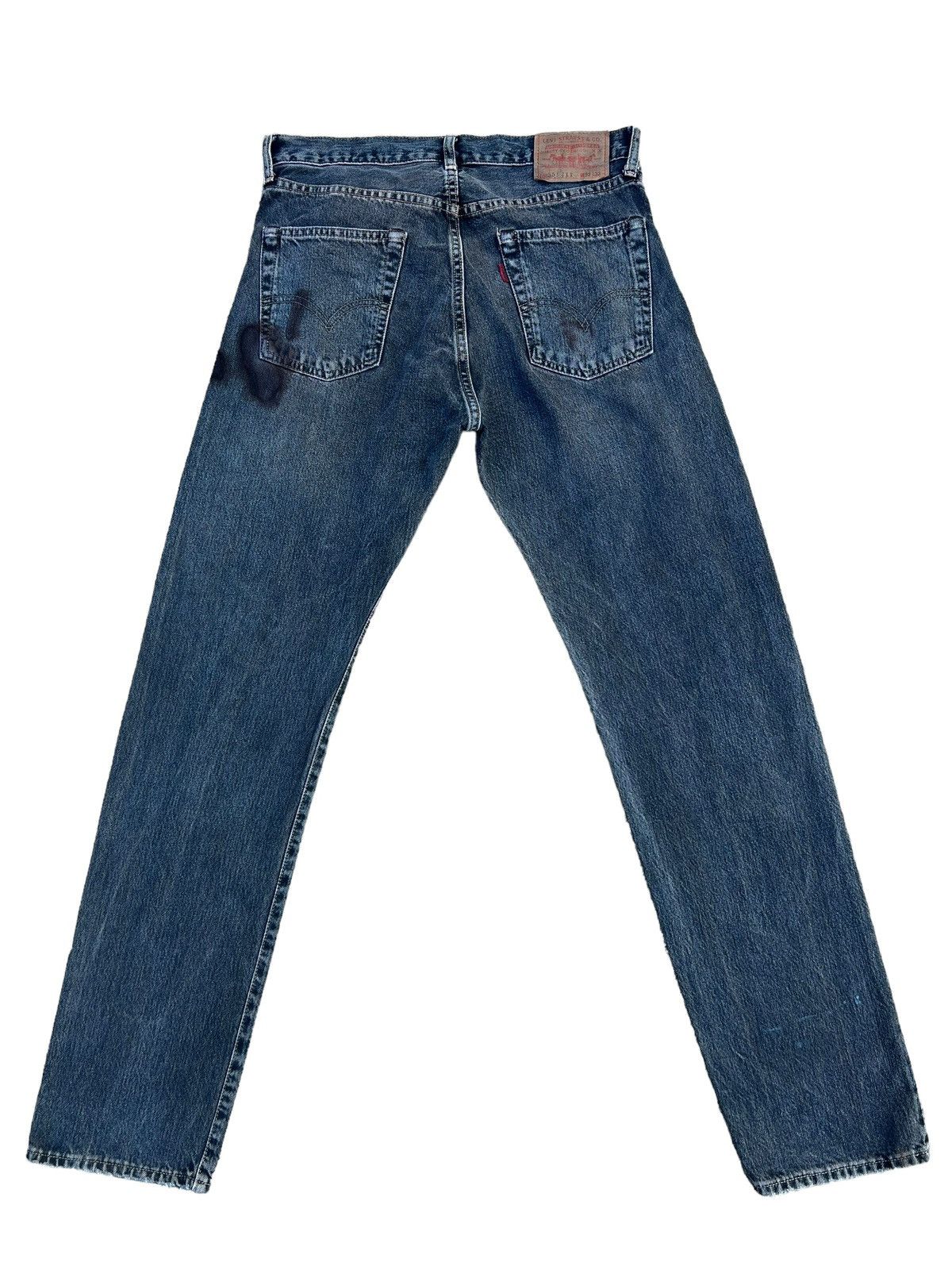 Levi's Vintage Clothing Vintage LVC Levi’s 551Z XX Distressed Denim Selvedge Jeans Size US 32 / EU 48 - 2 Thumbnail