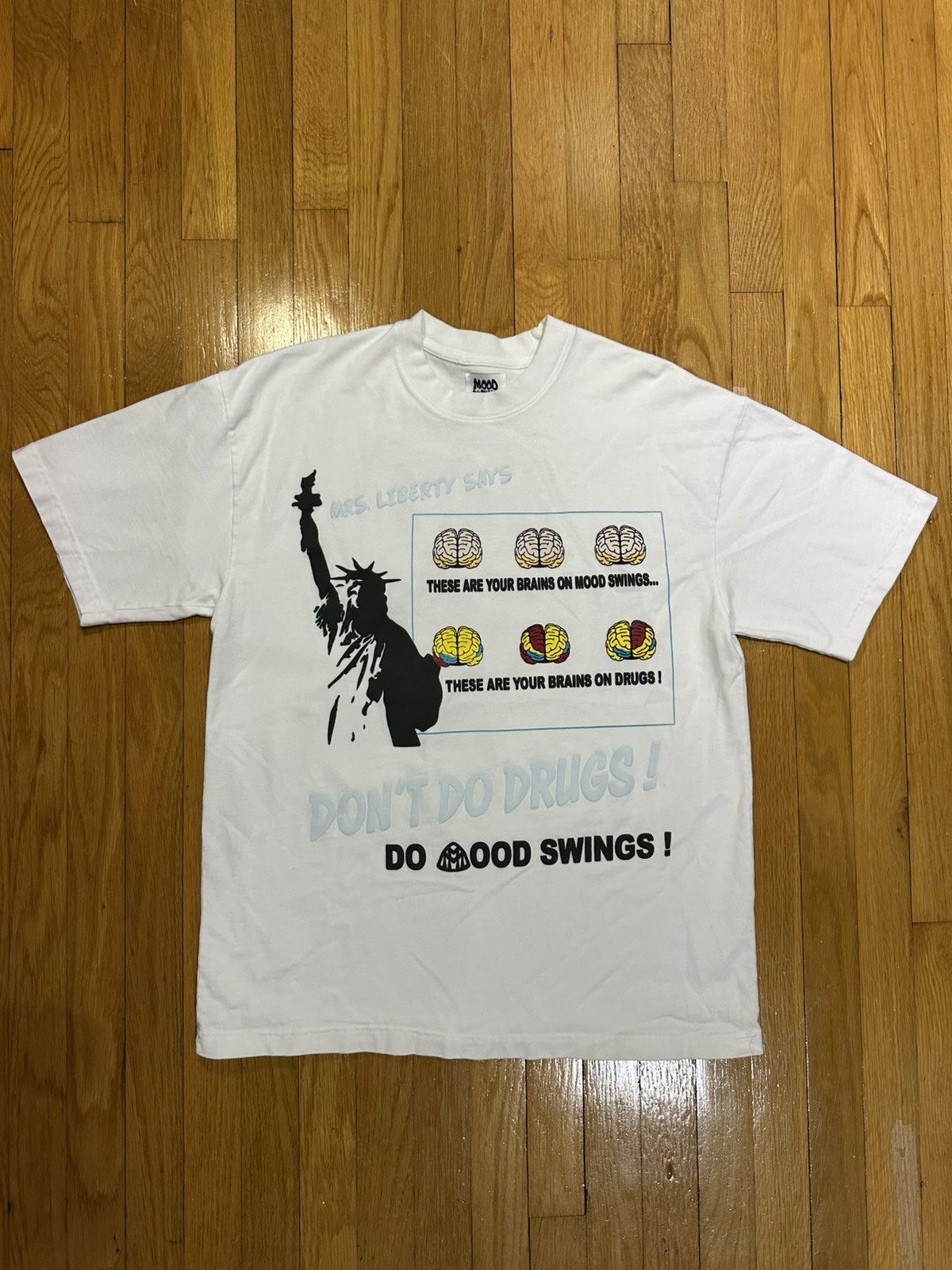 Other MOODSWINGS White/Brains T-Shirt Size Large Size US L / EU 52-54 / 3 - 1 Thumbnail