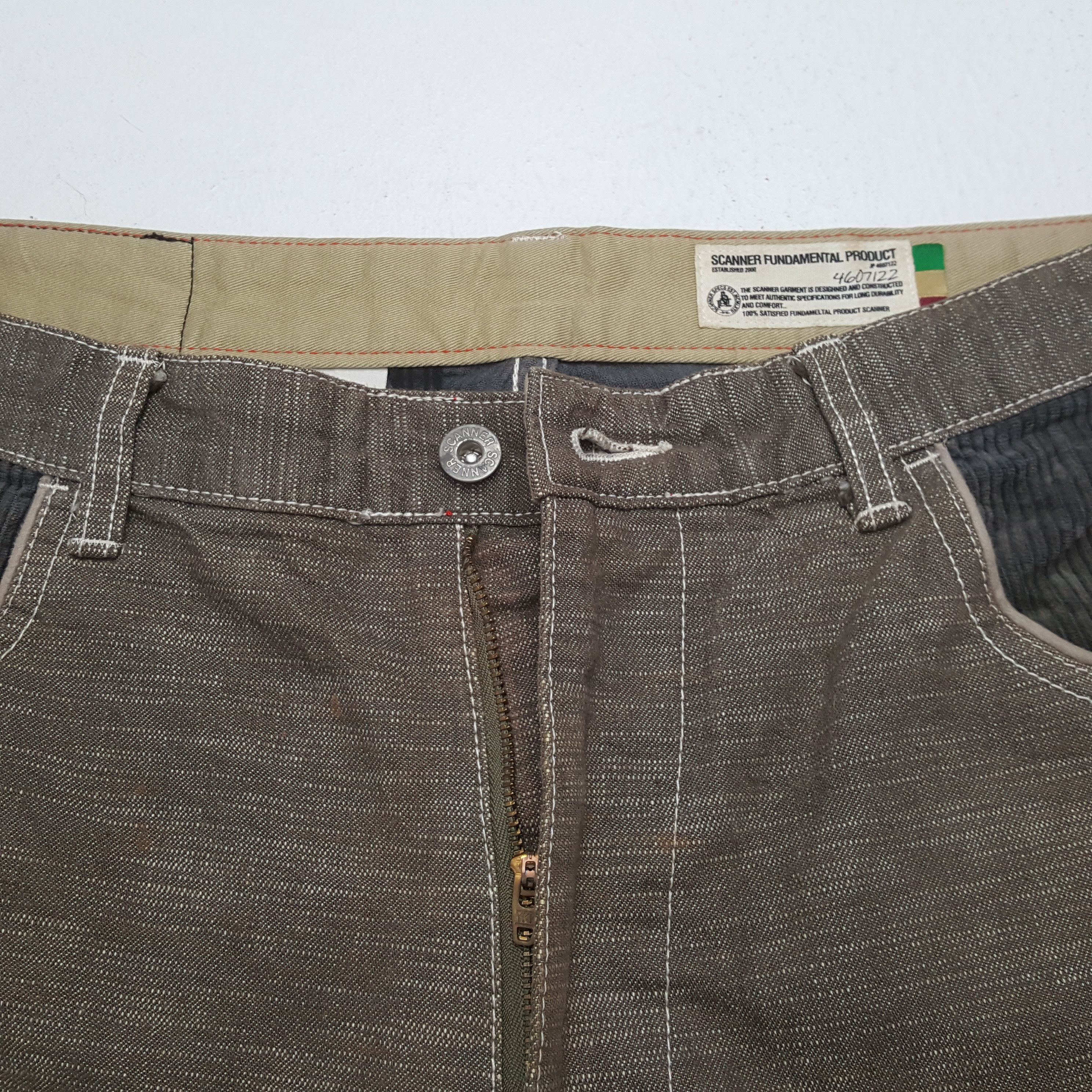 Japanese Brand Vintage Scanner Fundamental Product Brand Jeans C318N18 Size US 34 / EU 50 - 7 Thumbnail