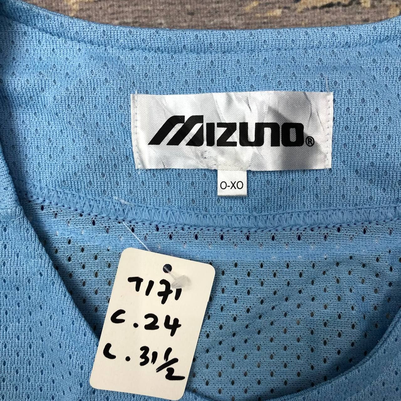 Japanese Brand × Mizuno T171 VTG CHUNICHI DRAGONS BY MIZUNO BASEBALL JERSEY Size US L / EU 52-54 / 3 - 7 Thumbnail