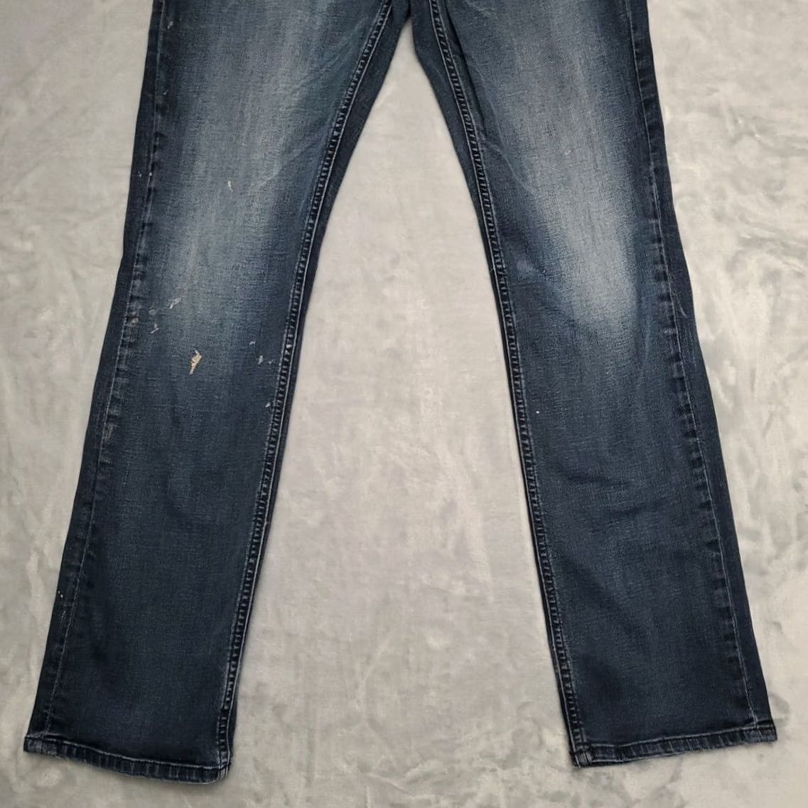 Vintage Outpost Jeans Mens 32x34 Blue Denim Stretch Cotton Blend Original Fit Shirt? Size US 32 / EU 48 - 2 Thumbnail