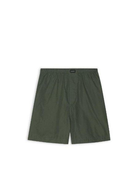 Balenciaga o1mt1gz1024 Pyjama Shorts in Dark Green Size US 32 / EU 48 - 1 Preview