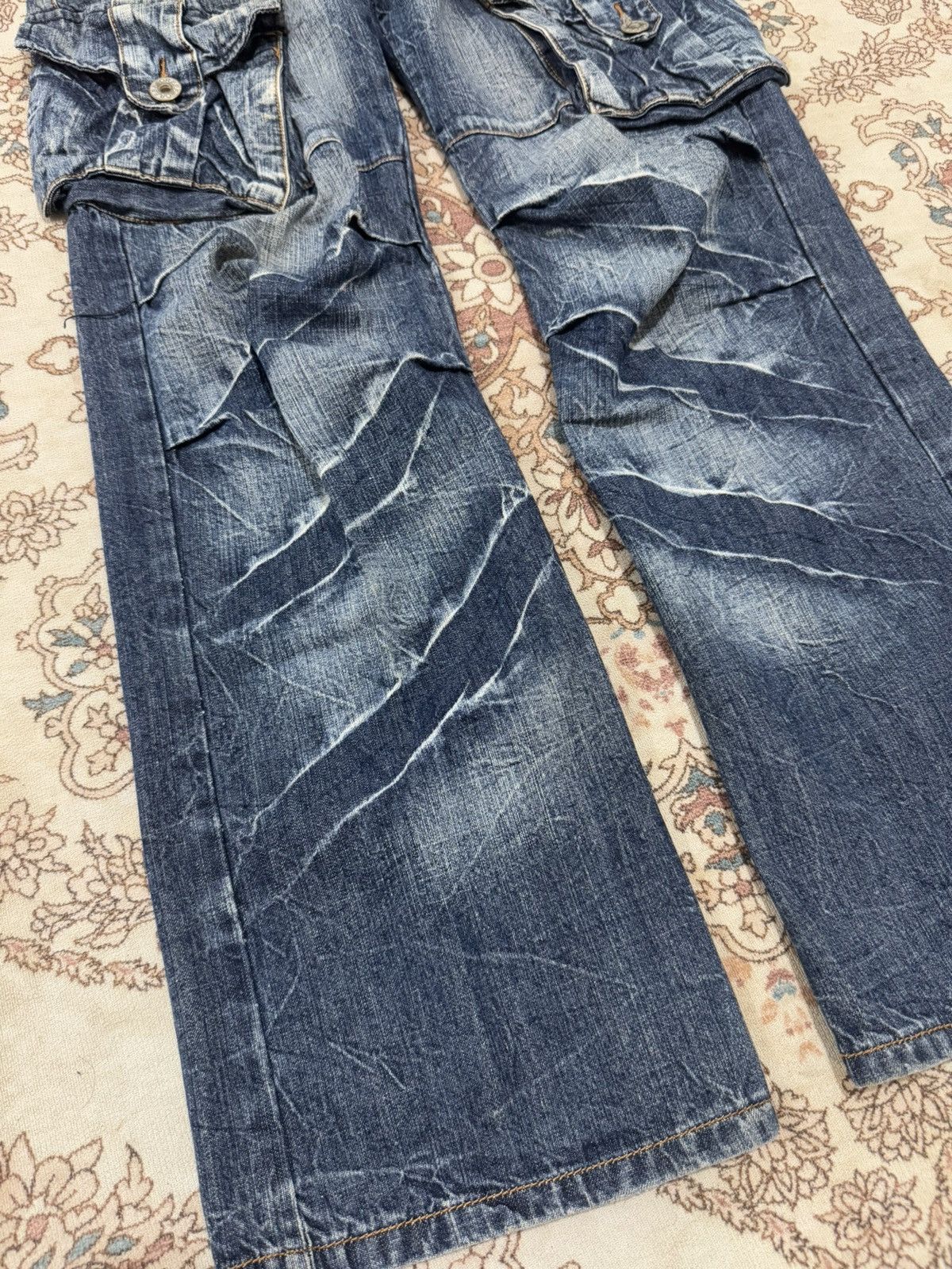 Vintage Vintage Y2K Oreef Surfer Cargo Jeans Size US 32 / EU 48 - 2 Thumbnail