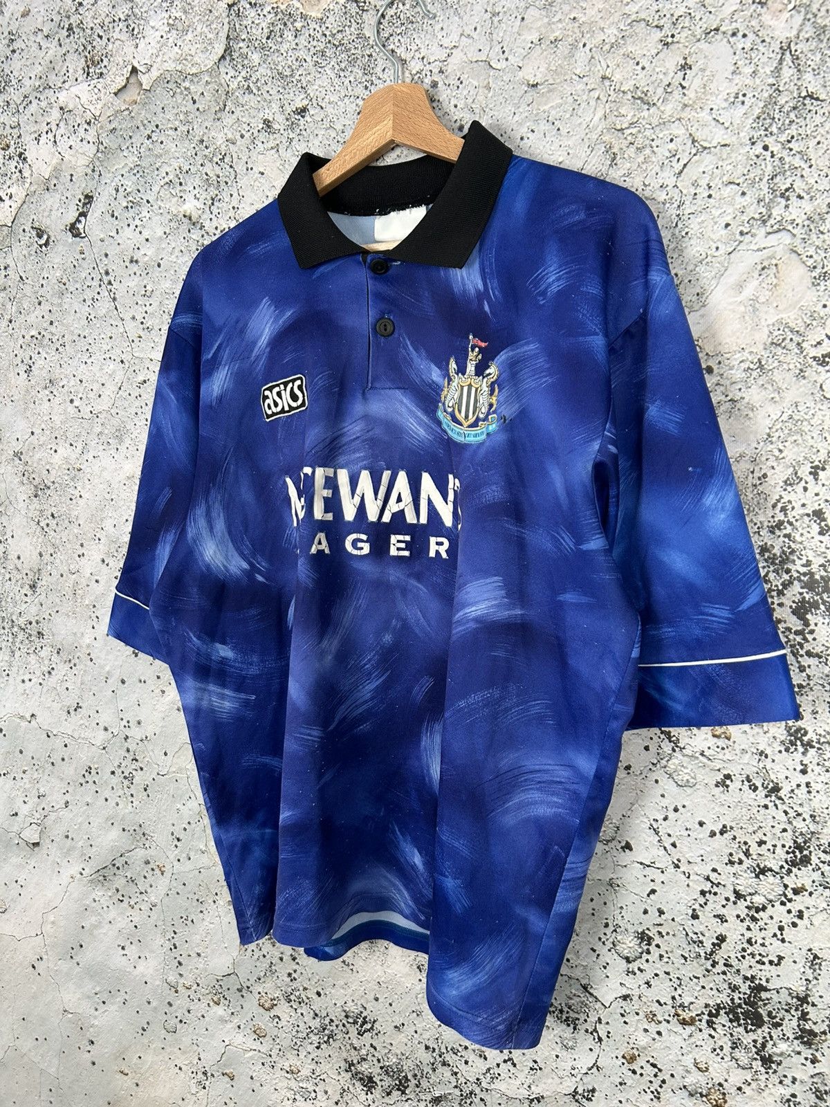 Asics Vintage Asics Newcastle United Soccer Jersey 90s Archive Size US L / EU 52-54 / 3 - 2 Thumbnail