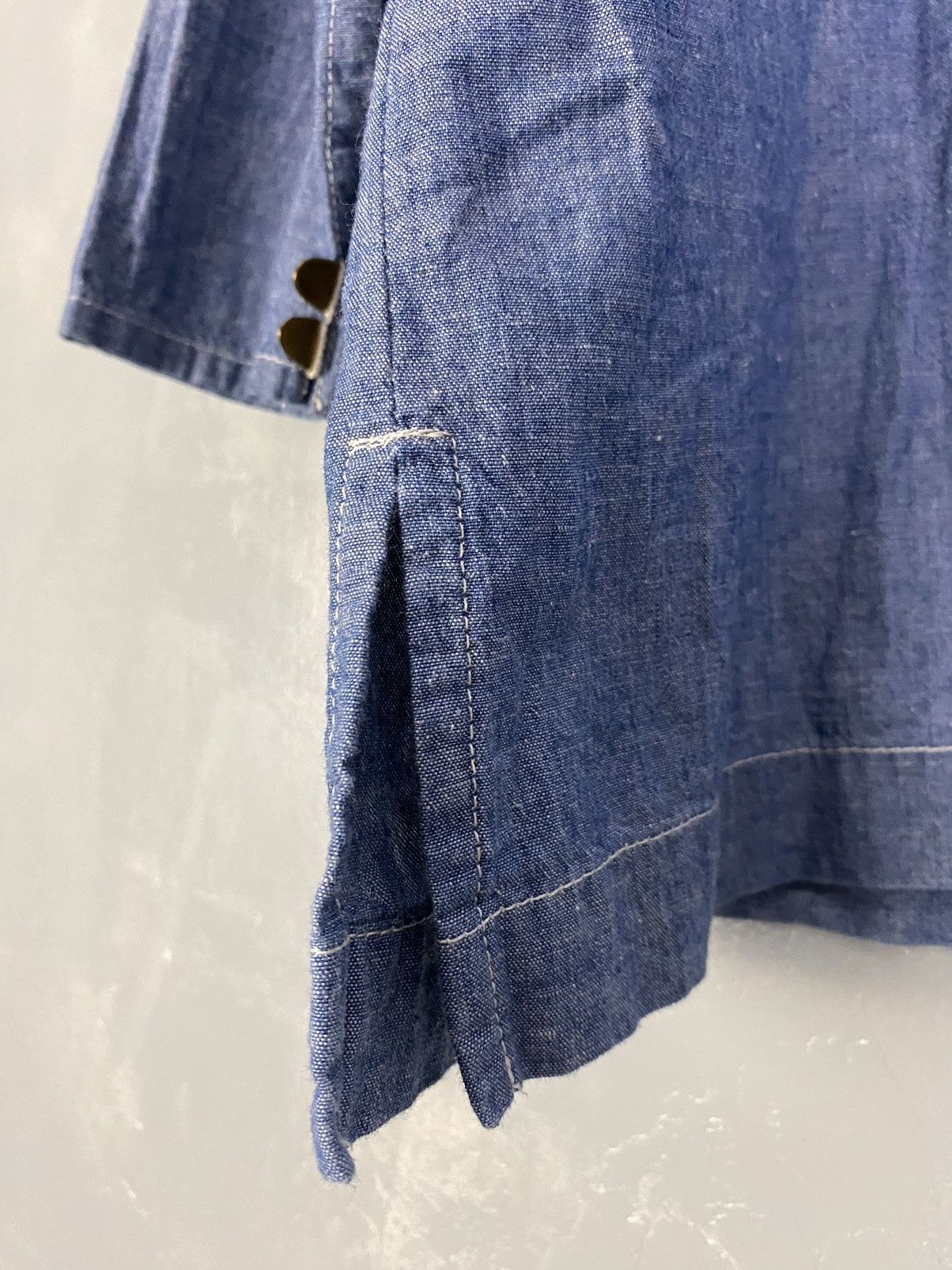 Visvim Visvim AW17 Noragi Chambray Shirt Size US S / EU 44-46 / 1 - 2 Thumbnail