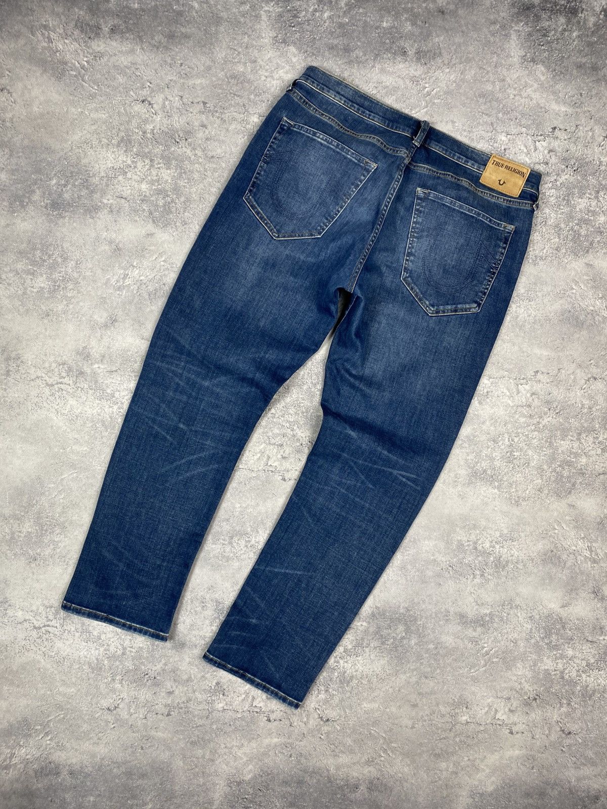 True Religion True Religion Blue Denim Jeans Relaxed Slim Japanese Y2K Size US 34 / EU 50 - 2 Thumbnail