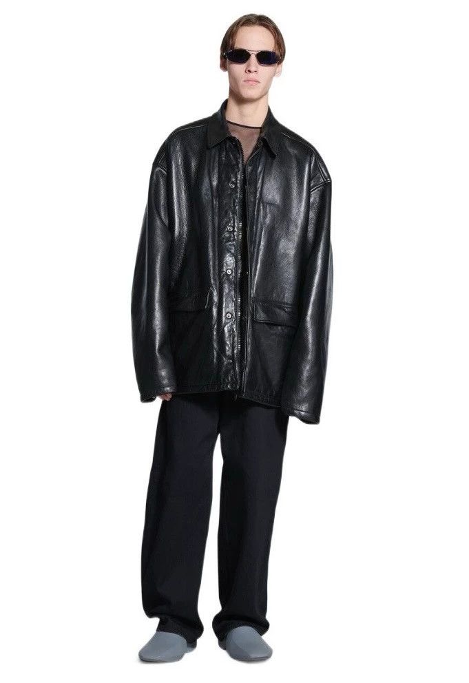 Balenciaga Balenciaga Inner Fleece Lined Furry Fleece Parka Jacket Size US S / EU 44-46 / 1 - 2 Thumbnail