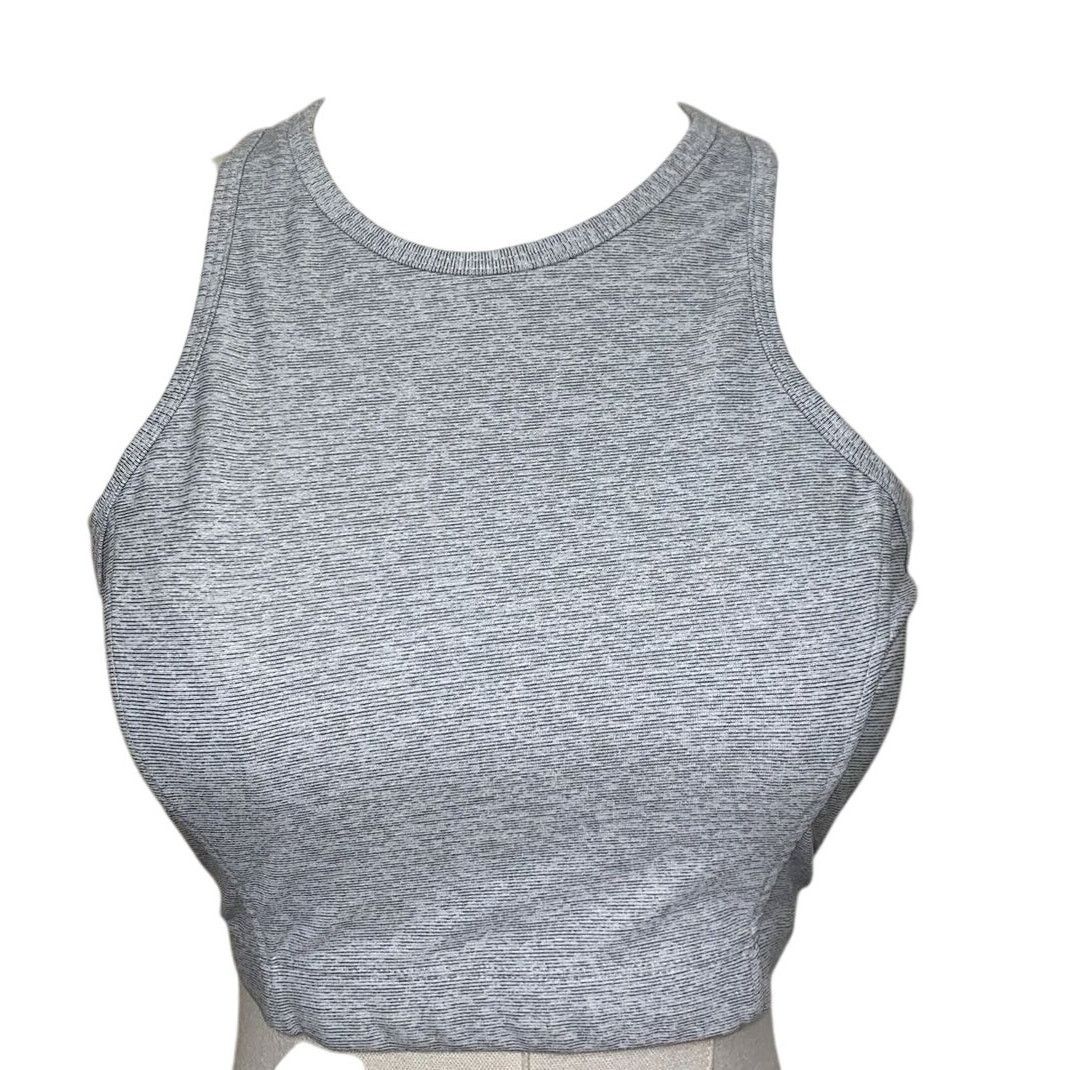 Outdoor Voices Outdoor Voices Sports Bra Athena Stretch Crop Gray SZ Medium Size M / US 6-8 / IT 42-44 - 1 Thumbnail