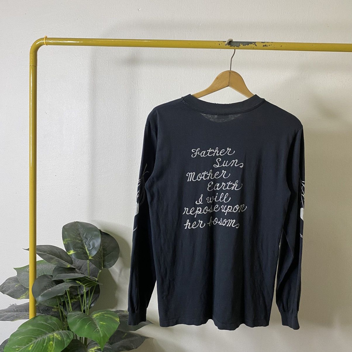 GOA Goa Bones feather necklace long sleeve shirt vkei style | Grailed