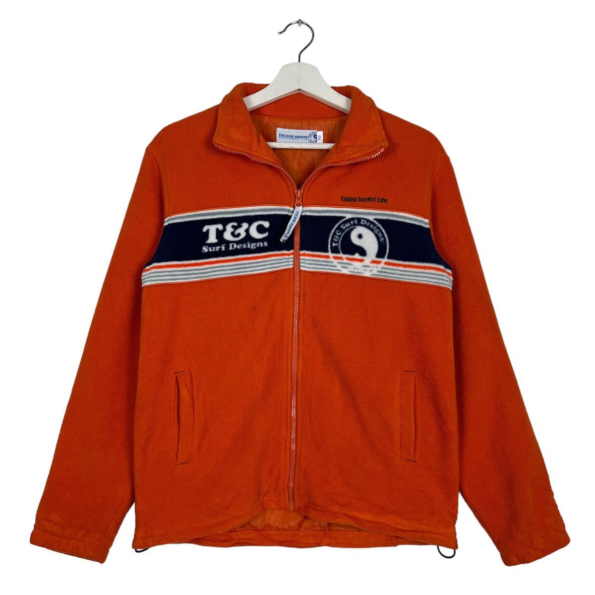 Japanese Brand 🔥 T&C SURF DESIGNS FLEECE JACKET Size US M / EU 48-50 / 2 - 2 Thumbnail