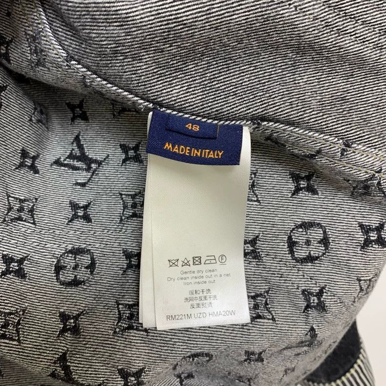 Louis Vuitton Louis Vuitton Black patchwork presbyopic full-print denim j Size US M / EU 48-50 / 2 - 3 Thumbnail