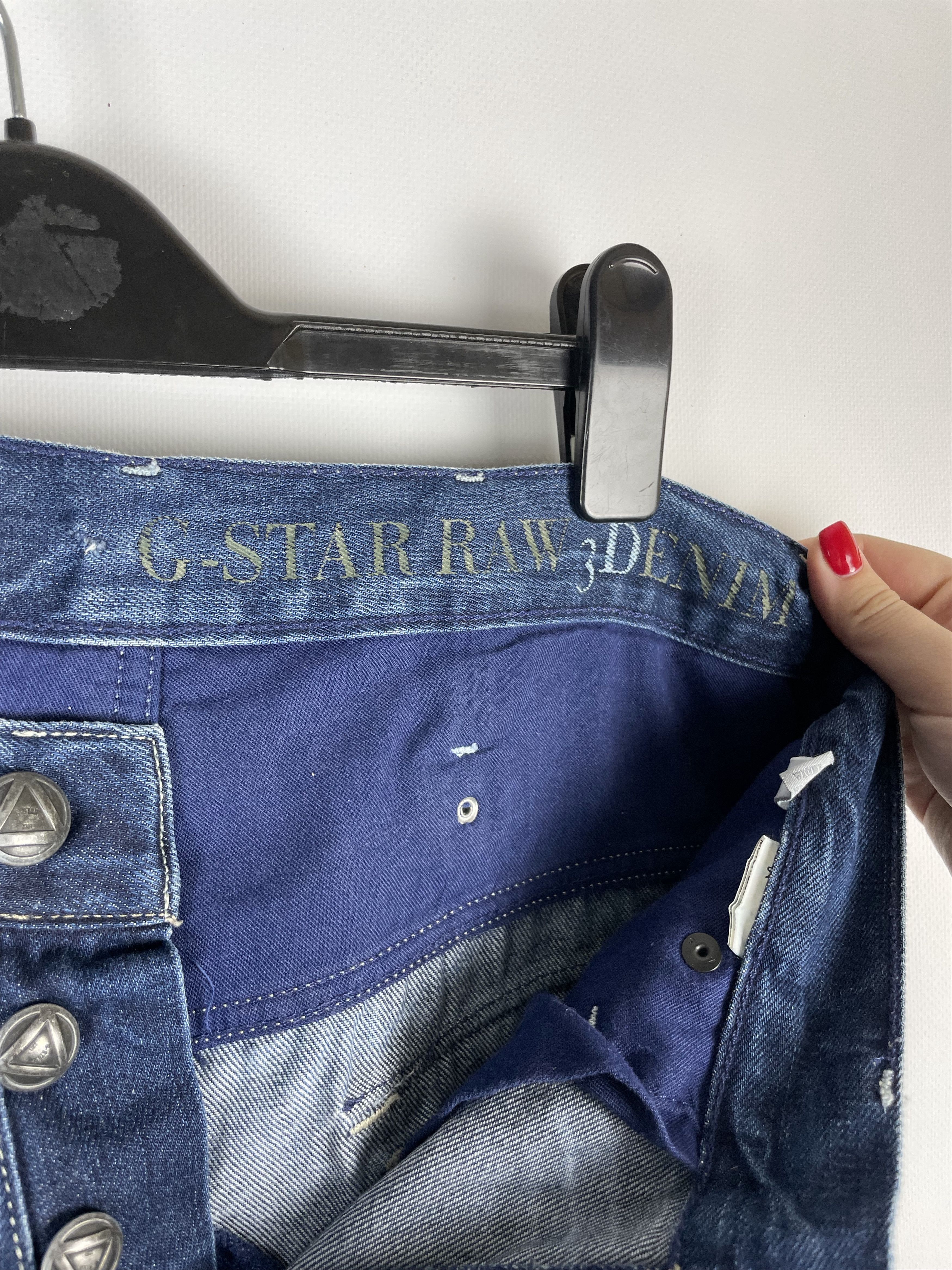G-Star Vintage G-Star Raw 96 Pants Double Knee Jeans Size US 33 - 12 Thumbnail