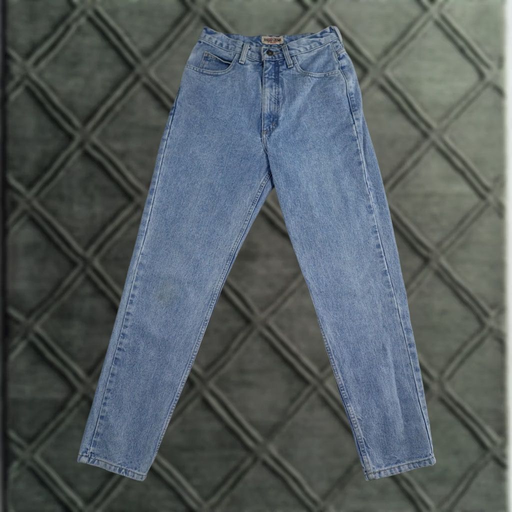 Guess GUESS Jeans Vintage 29 (29X29) High Waist Denim Blue 5-Pocket Regular Size 29 Women’s Jeans Size 29" - 1 Thumbnail