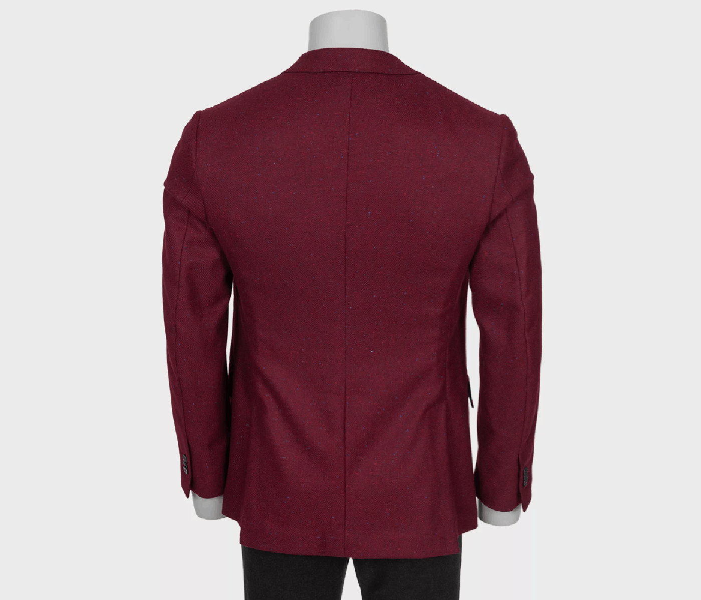 Isaia Isaia Red Cashmere Silk Blazer Jacket IT52 Size 52R - 3 Thumbnail