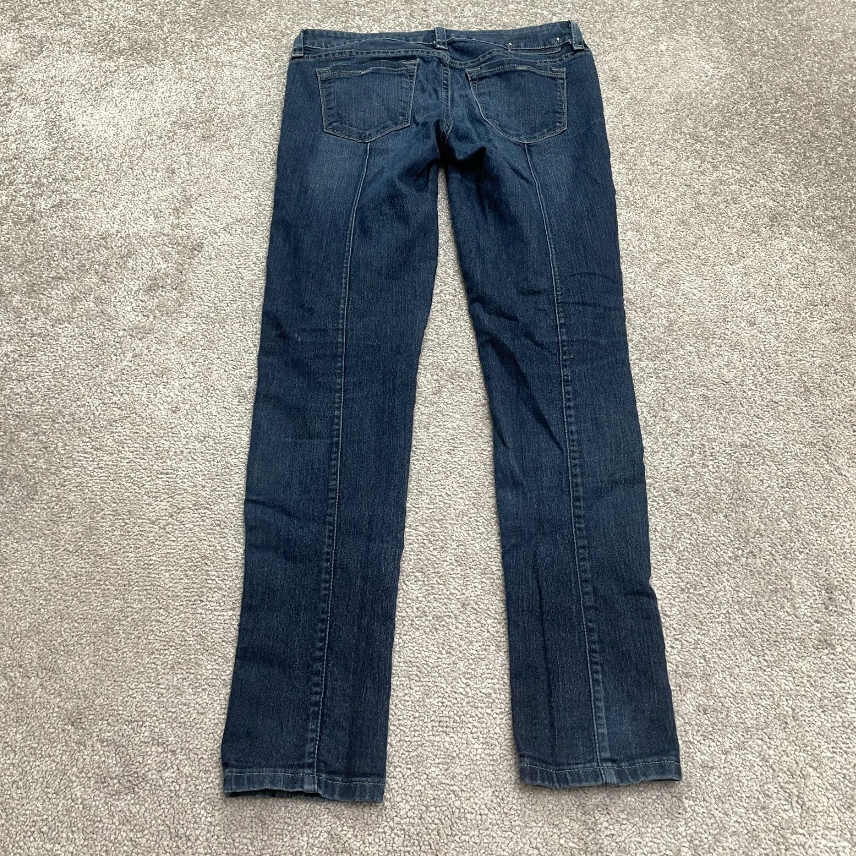 Guess VINTAGE GUESS Women's Skinny Denim Jeans 27 Blue Mid Rise Stretch Casual 90s Lizzy Size 27" / US 4 / IT 40 - 3 Thumbnail