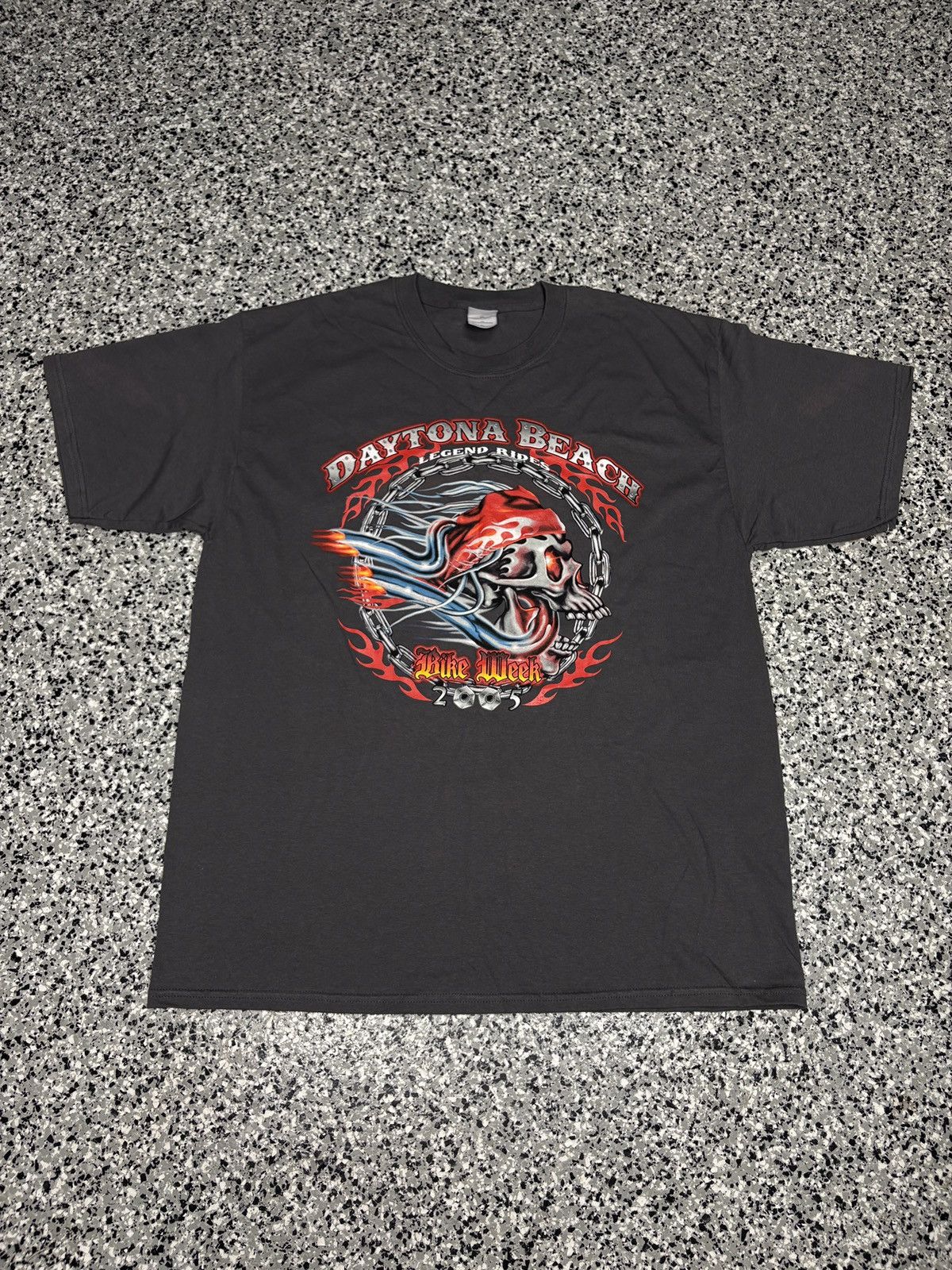 Harley Davidson Vintage 2005 “Daytona Beach Ride Week” T-Shirt Size XL 0773 Size US L / EU 52-54 / 3 - 1 Thumbnail