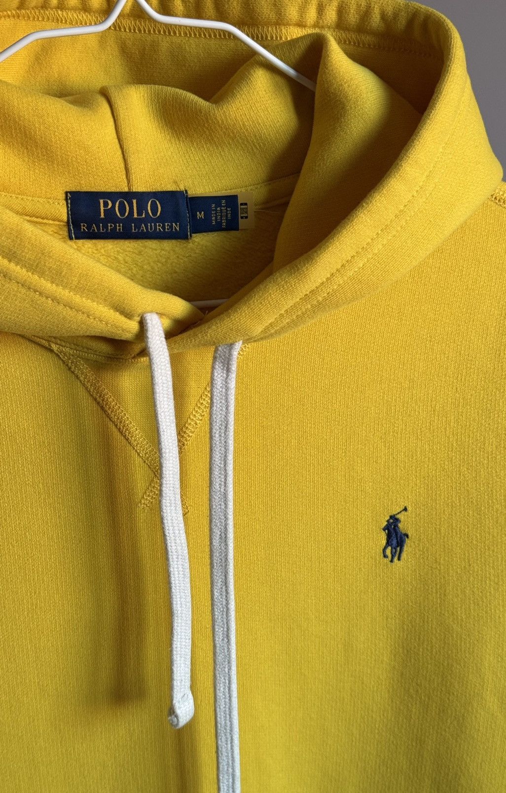 Polo Ralph Lauren Ralph Lauren Basic Logo Yellow Hoodie M Size US M / EU 48-50 / 2 - 3 Thumbnail