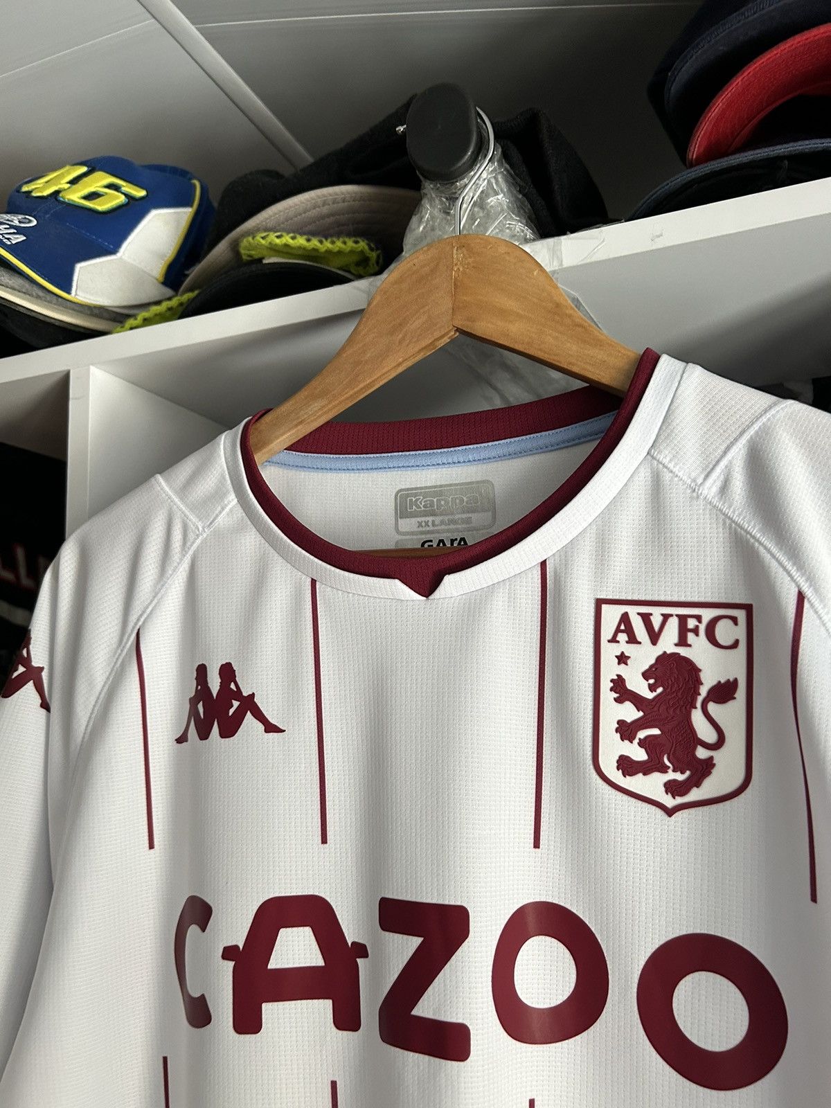 Kappa FC Aston Villa 2021/2022 Away Football Soccer Jersey Size US XXL / EU 58 / 5 - 4 Thumbnail