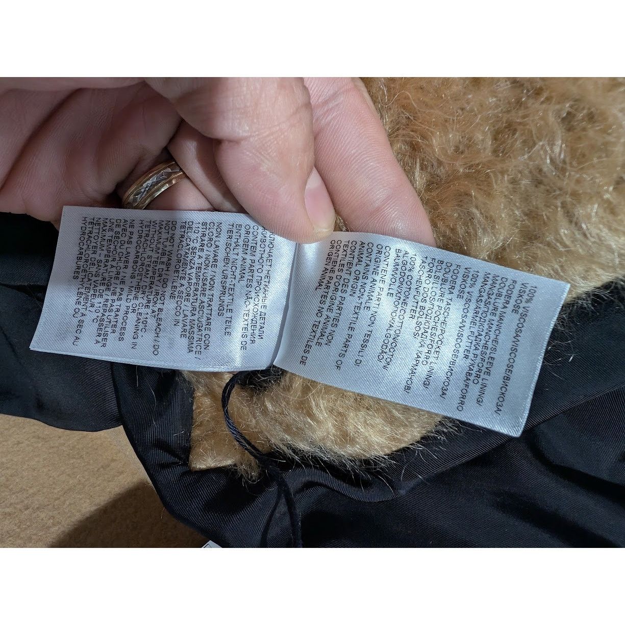 Bottega Veneta o1rshd1 Split Wool Mohair Coat in Paper Bag Size US M / EU 48-50 / 2 - 18 Thumbnail