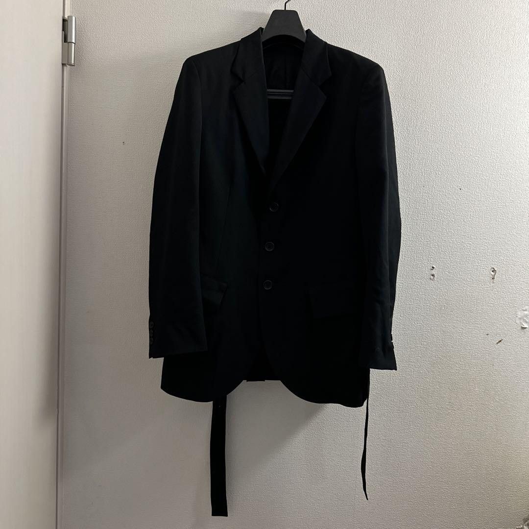 Yohji Yamamoto Yohji Yamamoto pour homme back pleated tailored jacket Size US M / EU 48-50 / 2 - 1 Thumbnail