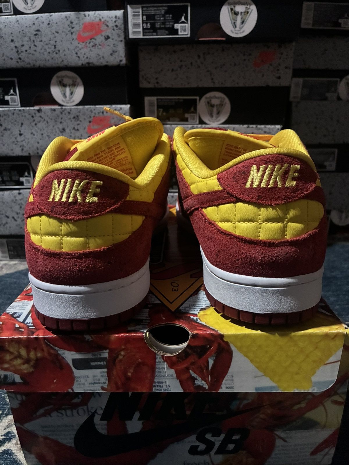 Nike SB Special Box Nike Sb Dunk Low Rukus Crawfish Size US 12 / EU 45 - 8 Thumbnail