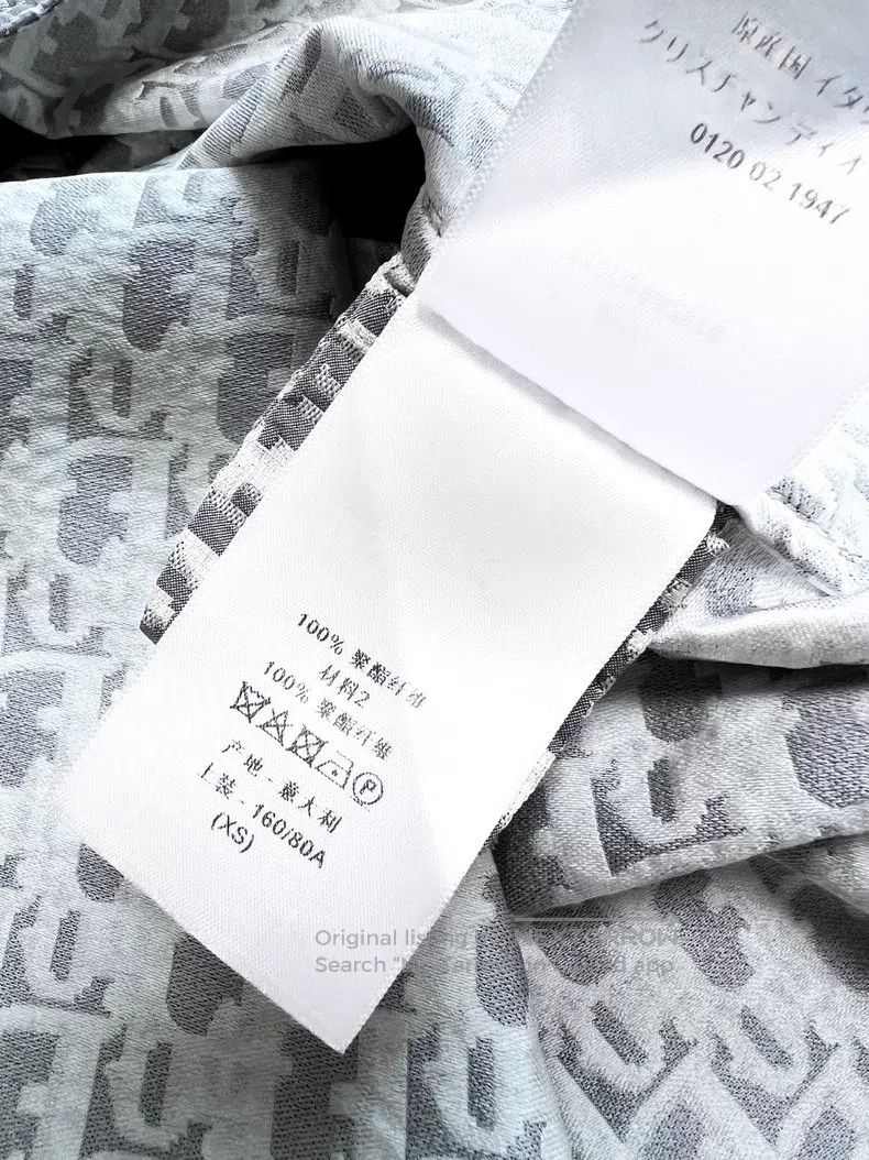 Dior Dior Gray full-print logo hooded windbreaker jacket Size XS / US 0-2 / IT 36-38 - 7 Thumbnail