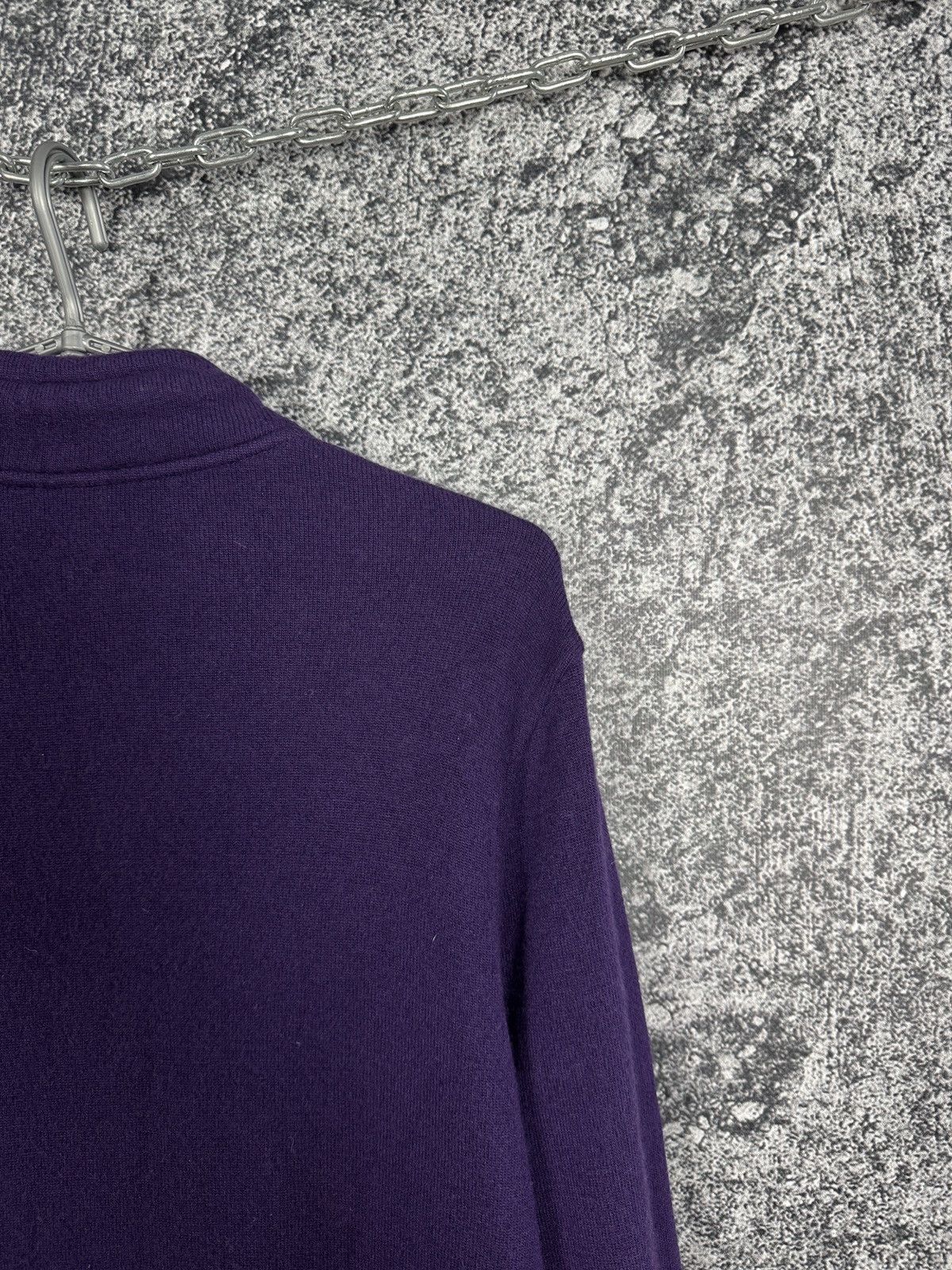 Lacoste Men’s Lacoste 1/4 Zip Sweater Pullover Vintage Purple Size 5 Size US L / EU 52-54 / 3 - 10 Thumbnail