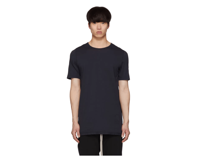 Rick Owens Rick Owens RO men's black classic tee, in stock Size US XL / EU 56 / 4 - 4 Thumbnail