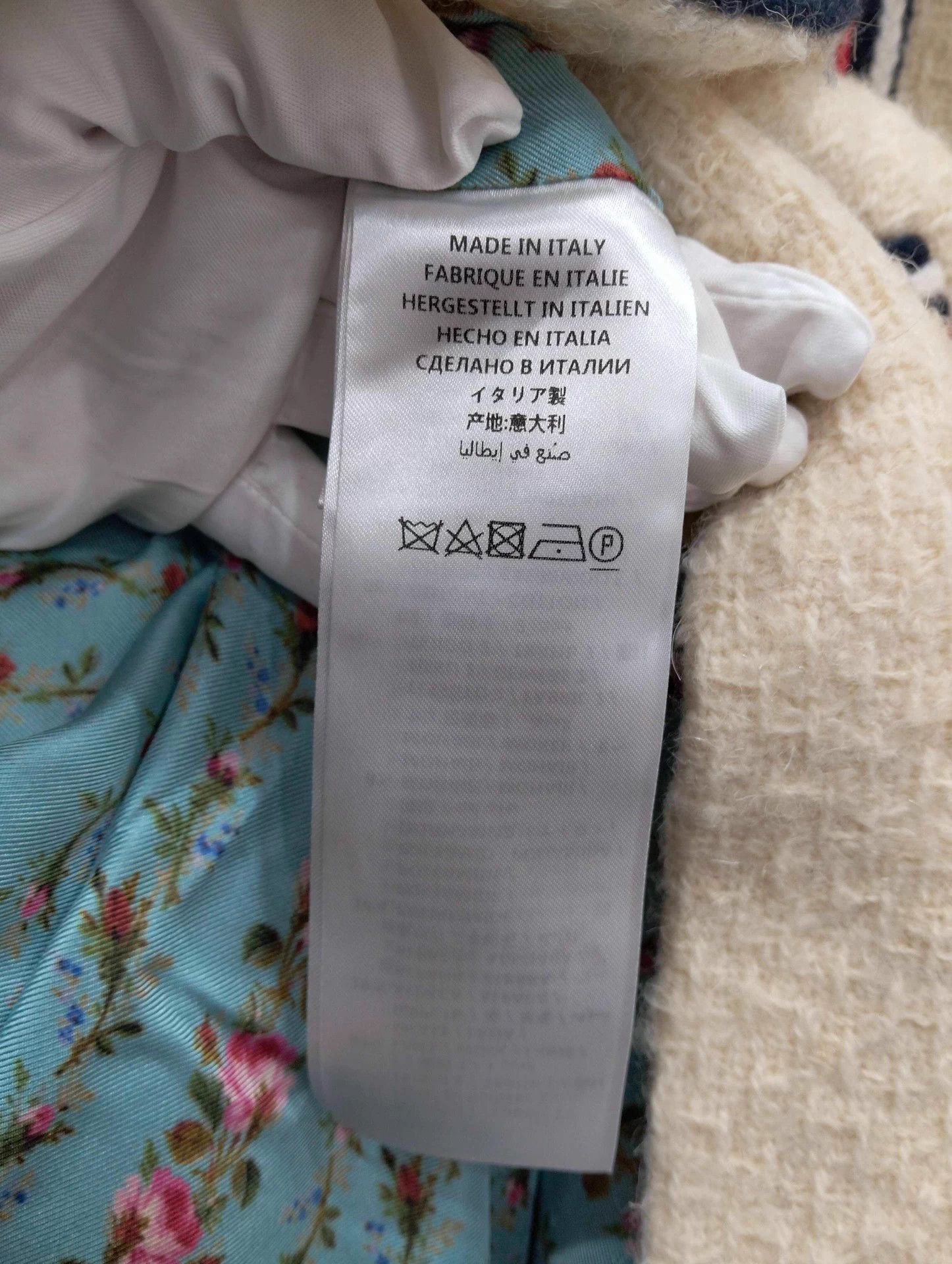 Gucci Gucci Off-White Mid-Length Wool Blend Coat 40 Size M / US 6-8 / IT 42-44 - 5 Thumbnail