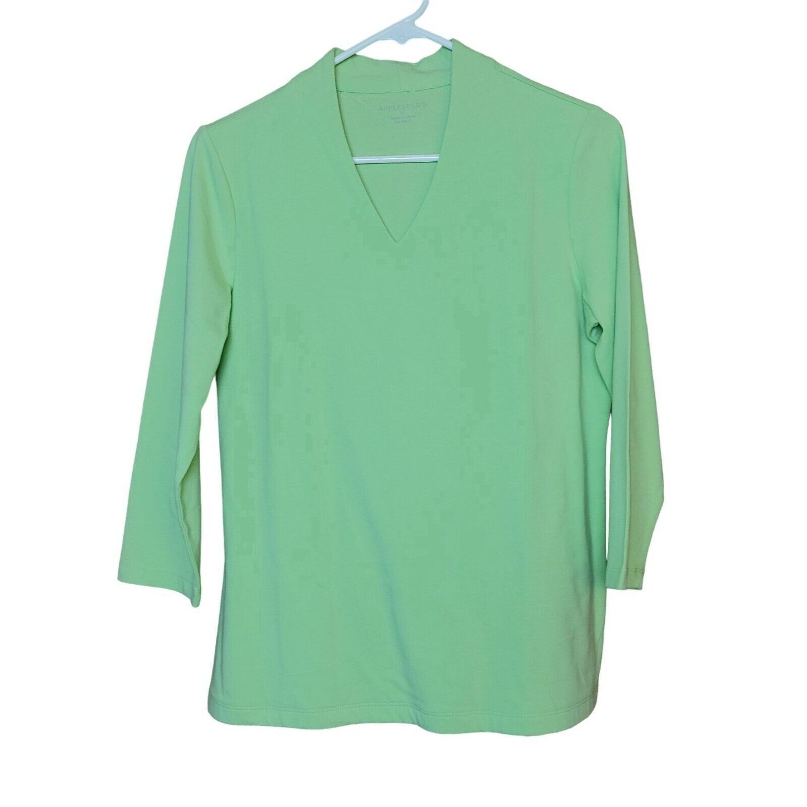 Other APPLESEEDS Womens S Green 3/4 Sleeve Pullover Tunic Sweater Size S / US 4 / IT 40 - 1 Thumbnail