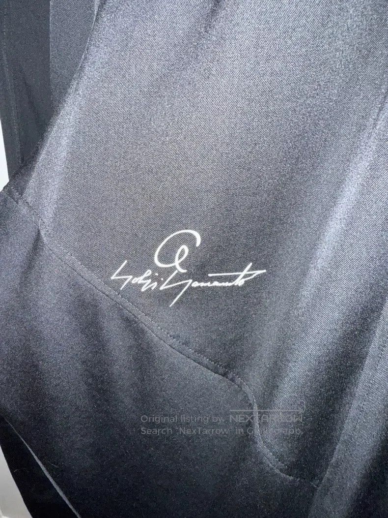 Yohji Yamamoto Yohji Yamamoto size 2 Black wool trousers Size US 28 / EU 44 - 2 Thumbnail