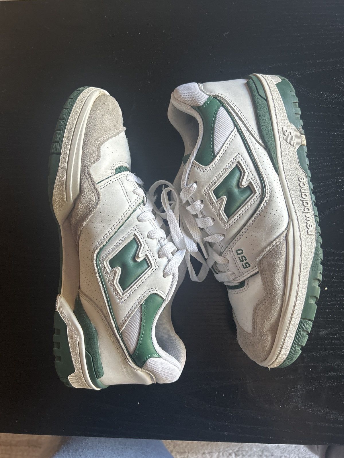 New Balance White and green New Balance 550 Size US 9 / EU 42 - 3 Thumbnail