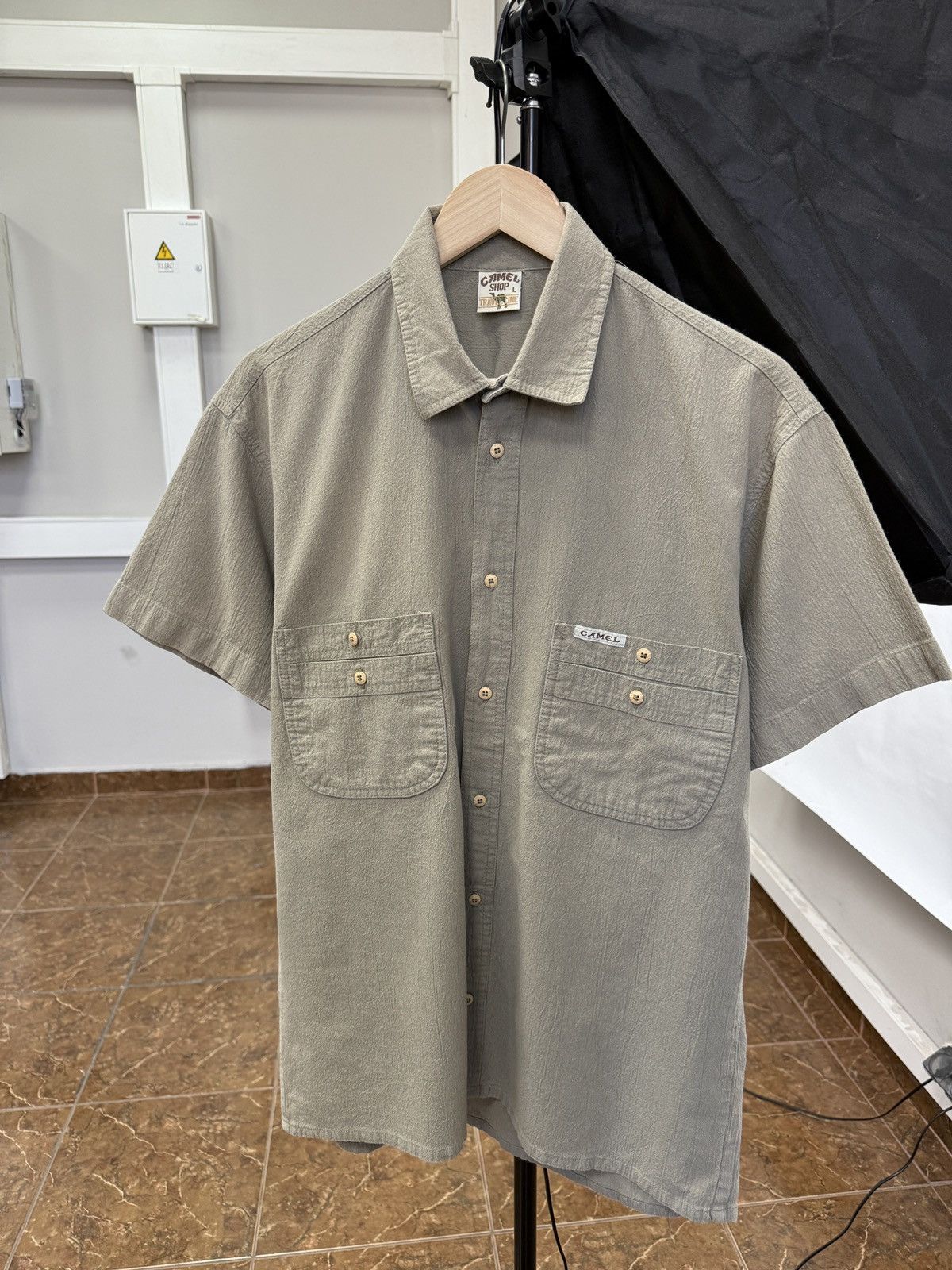 Camel 🇺🇸 🐫 Vintage 90s Camel Cigarettes Shirt Rare Retro Y2K Size US L / EU 52-54 / 3 - 1 Thumbnail