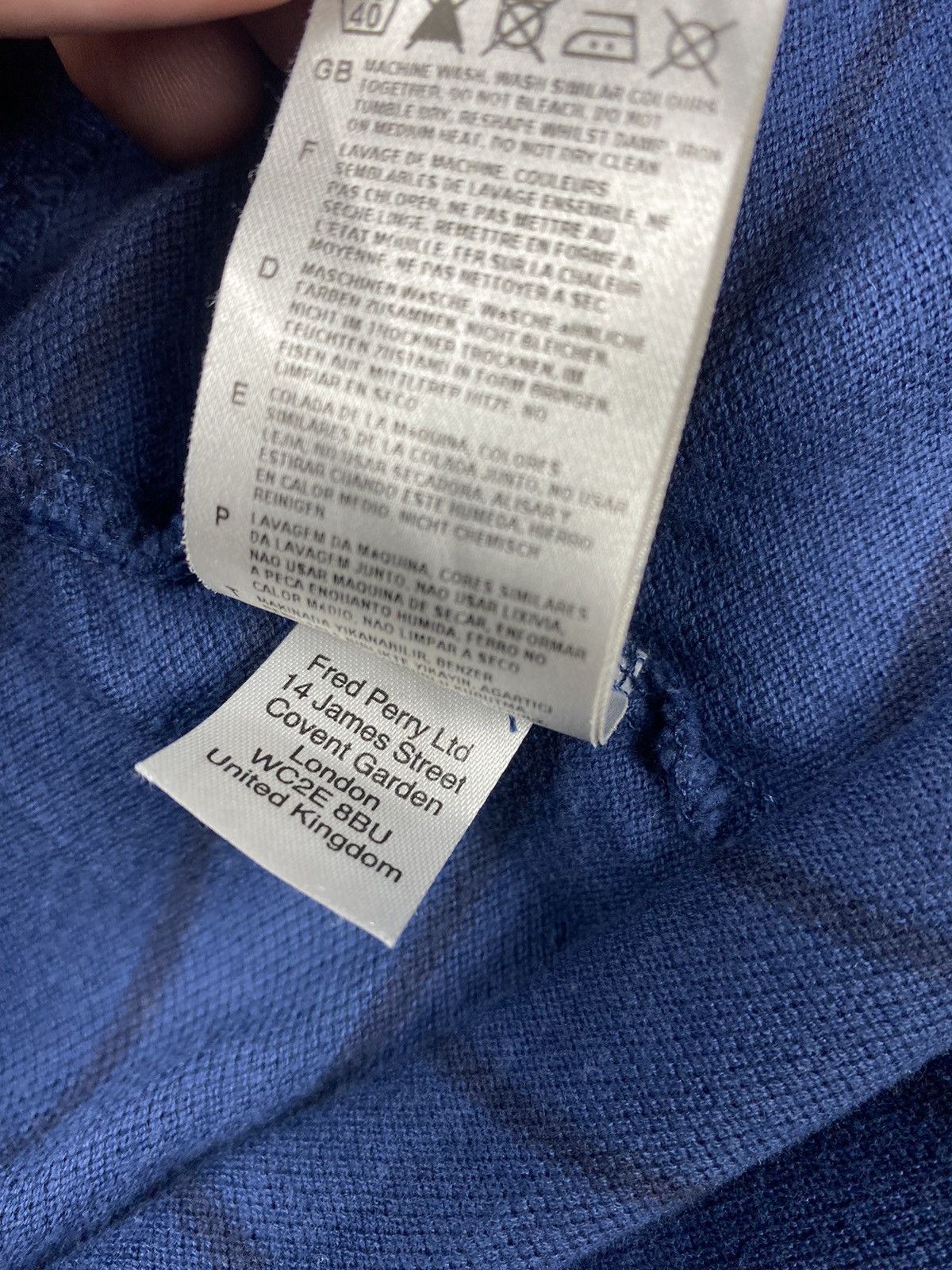 Fred Perry × Vintage Vintage Fred Perry y2k Striped Polo T Shirt Size US M / EU 48-50 / 2 - 11 Thumbnail