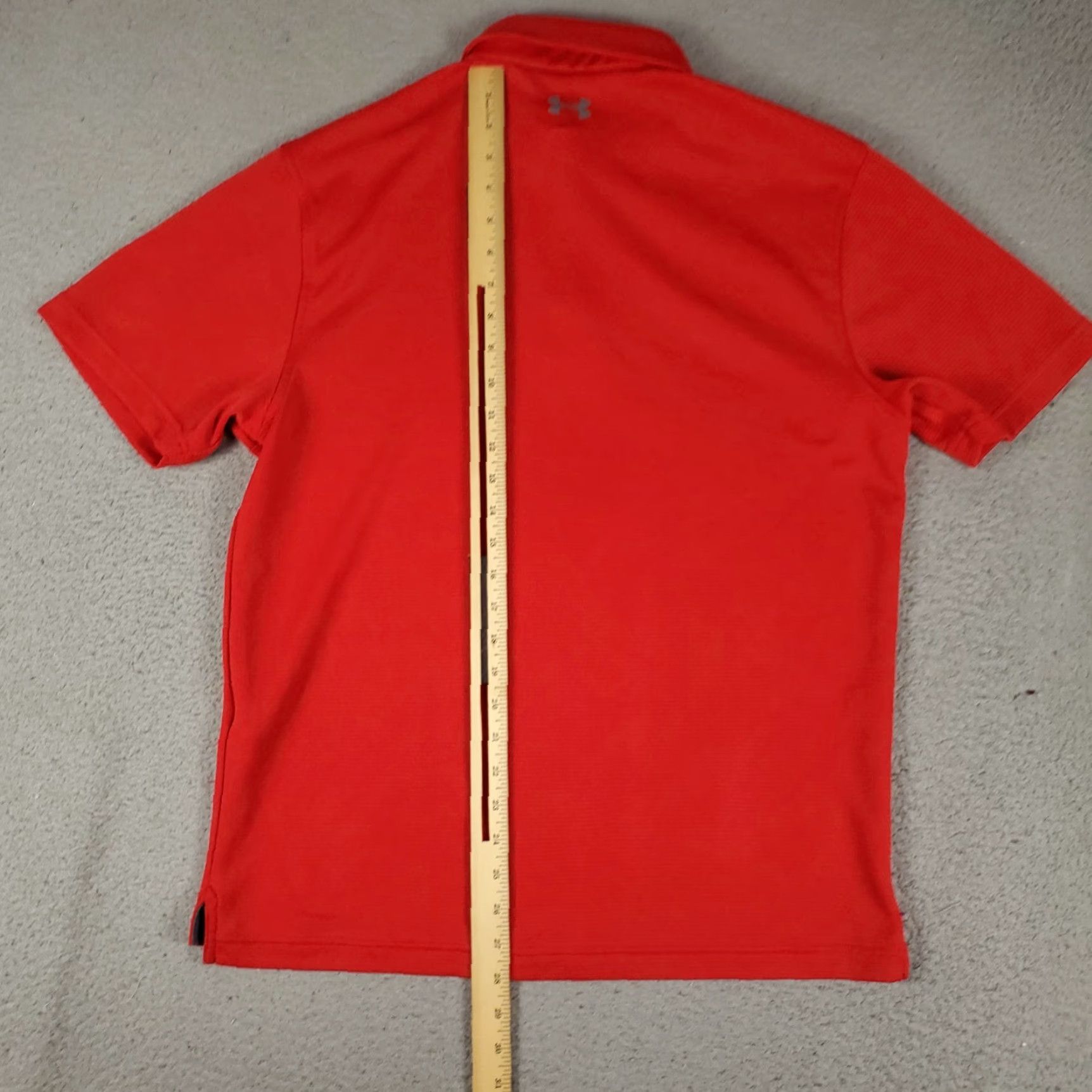 Under Armour Under Armour Polo Shirt Mens Medium Red Golf Casual Short Sleeve Size US M / EU 48-50 / 2 - 4 Thumbnail