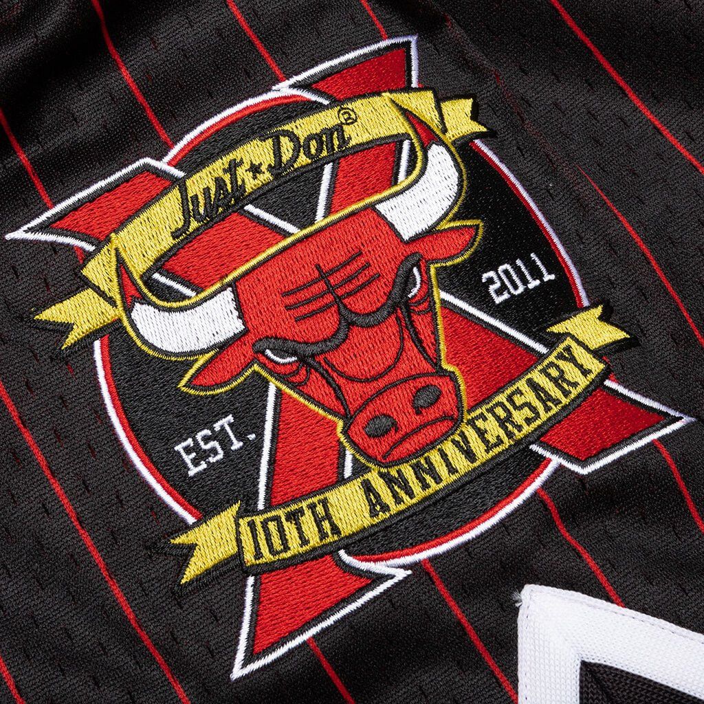 Just Don × Mitchell & Ness Chicago Bulls Just Don 10th Year Anniversary 1996 Shorts L Size US 34 / EU 50 - 3 Thumbnail